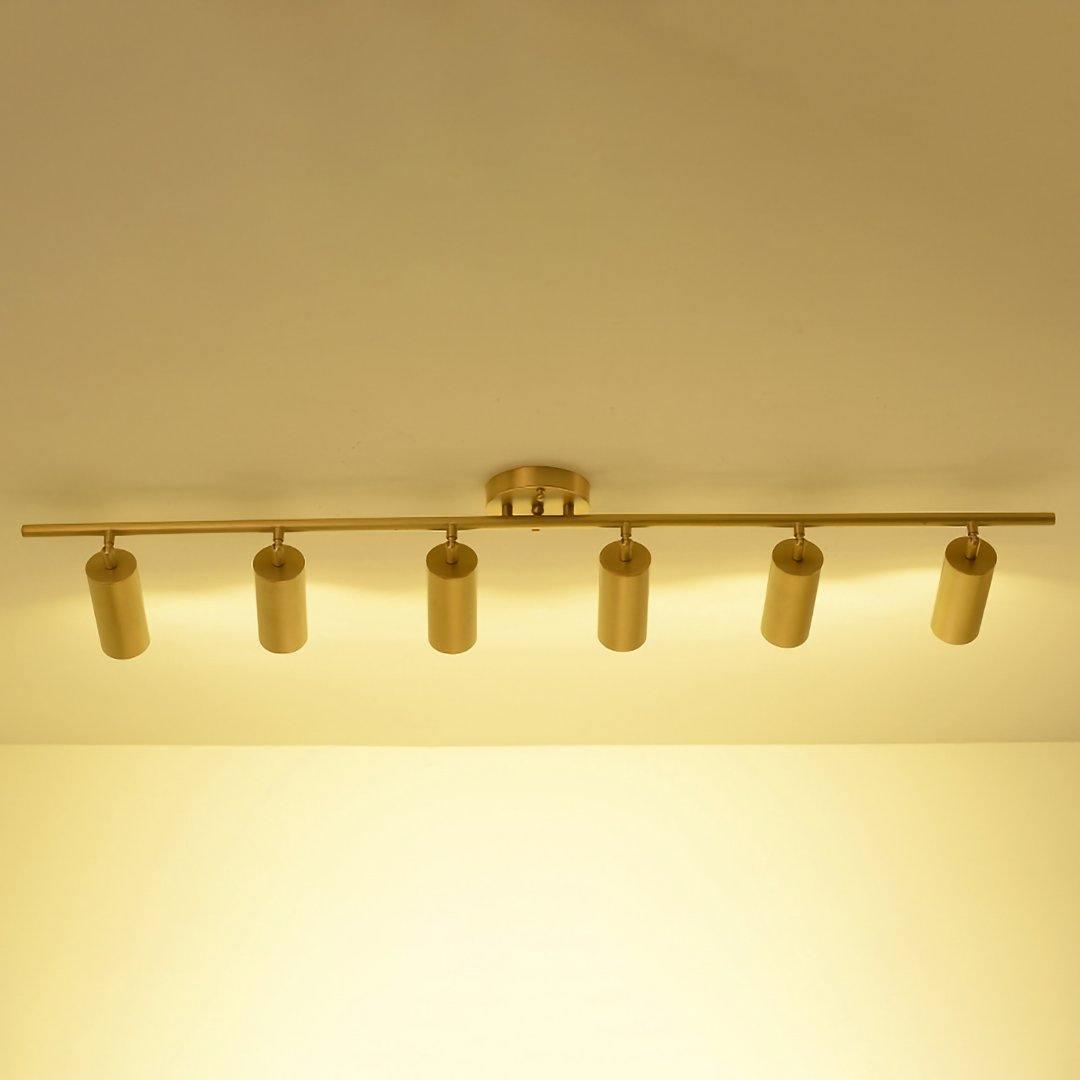 Cylinder Brass Series Ceiling Lamp - Cueteks