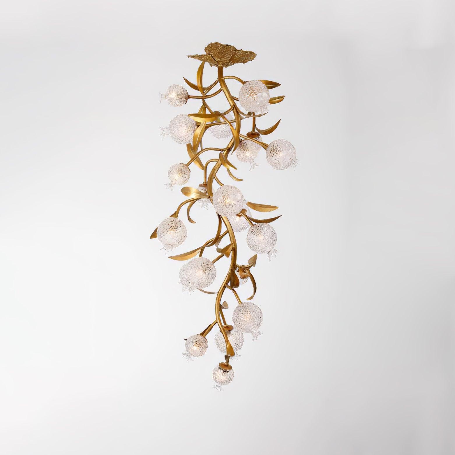 Pomegranate Brass Ceiling Lamp - Cueteks