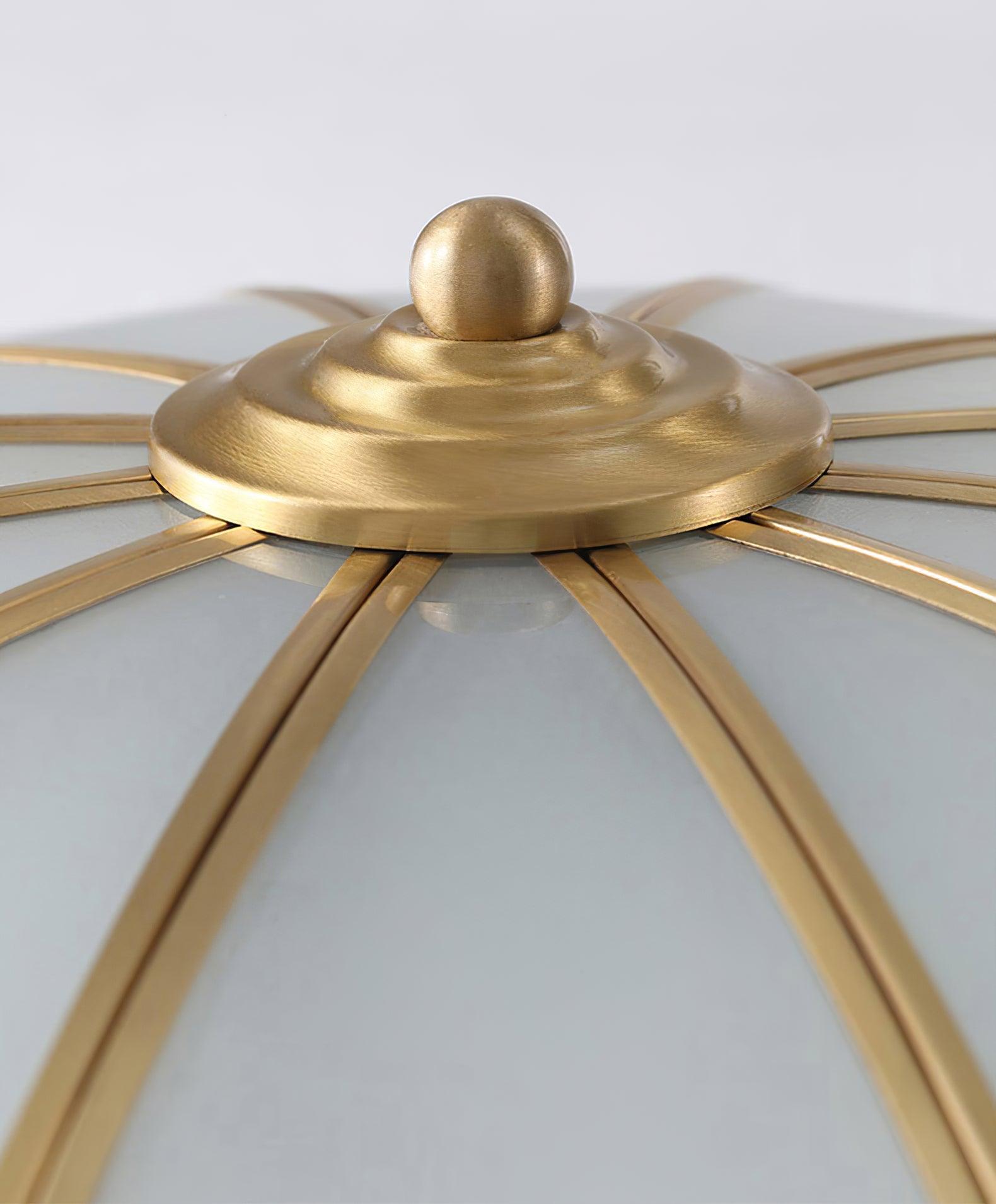 Flower Shape Glass Recessed Ceiling Light - Cueteks