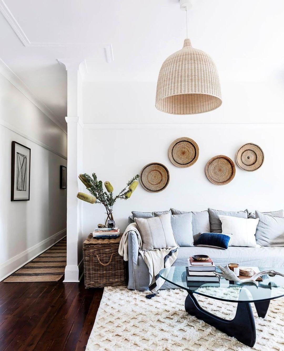 Rattan Pandent Light - Cueteks
