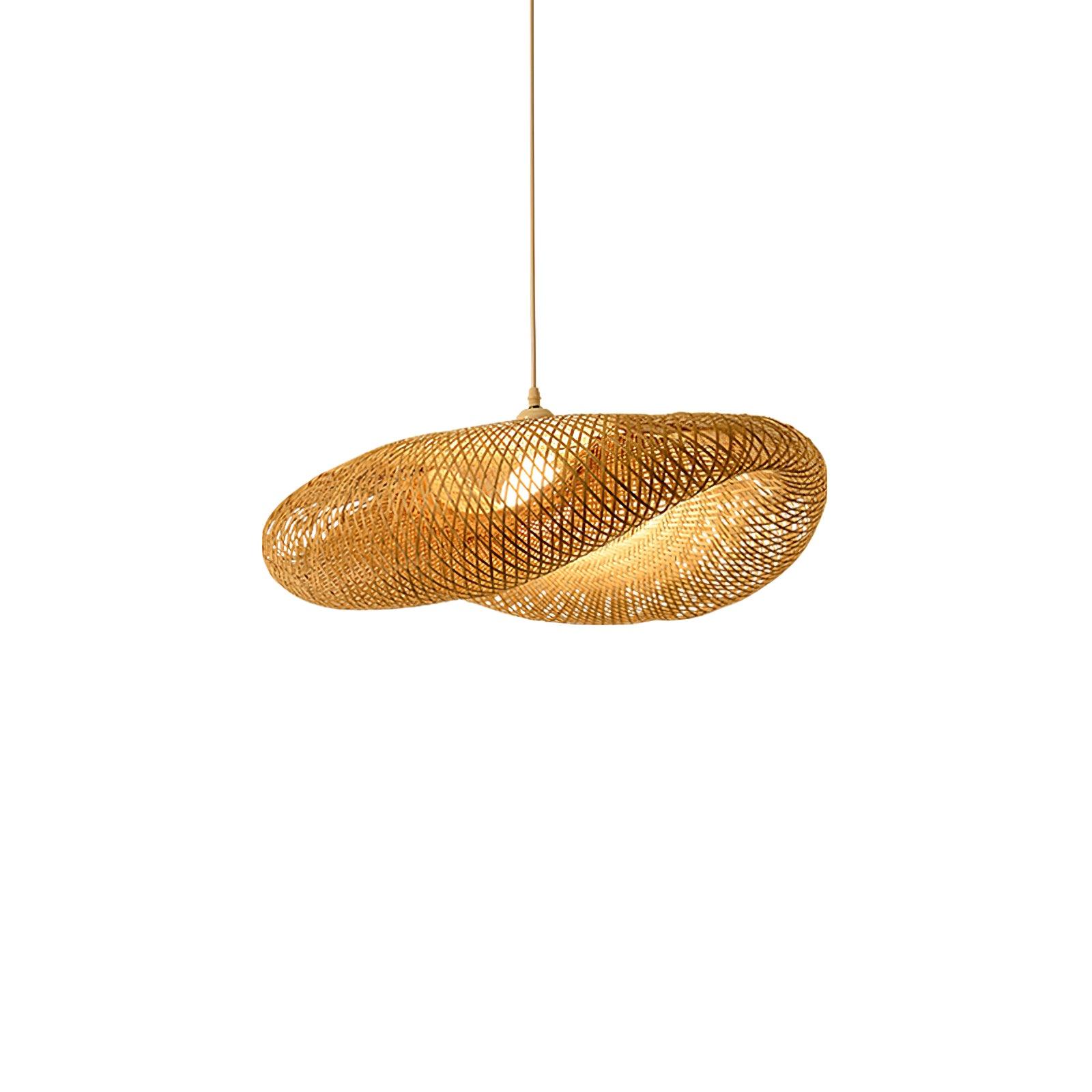 Bamboo Weaving Pendant Lamp - Cueteks