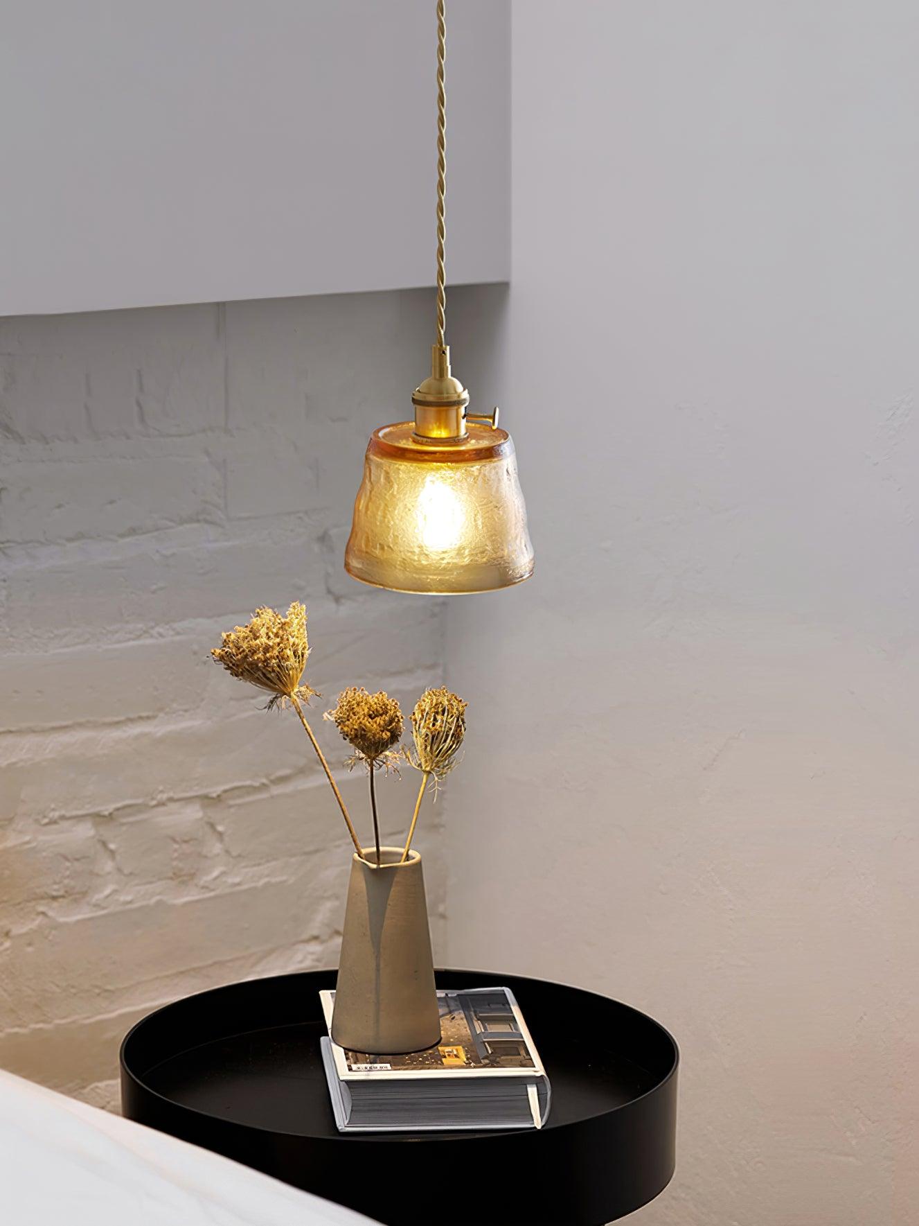 Glass Cup Pendant Lamp - Cueteks