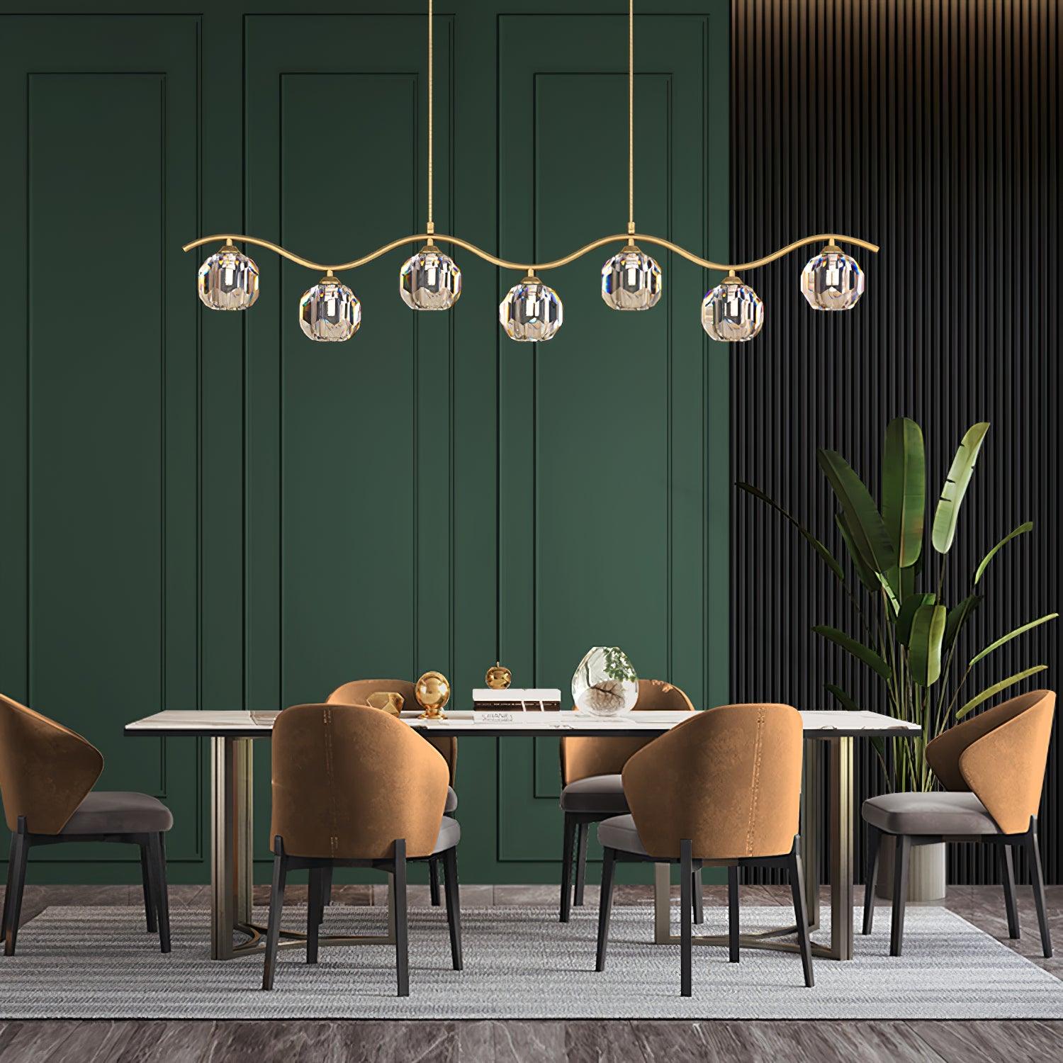 Eara Crystal Chandelier - Cueteks