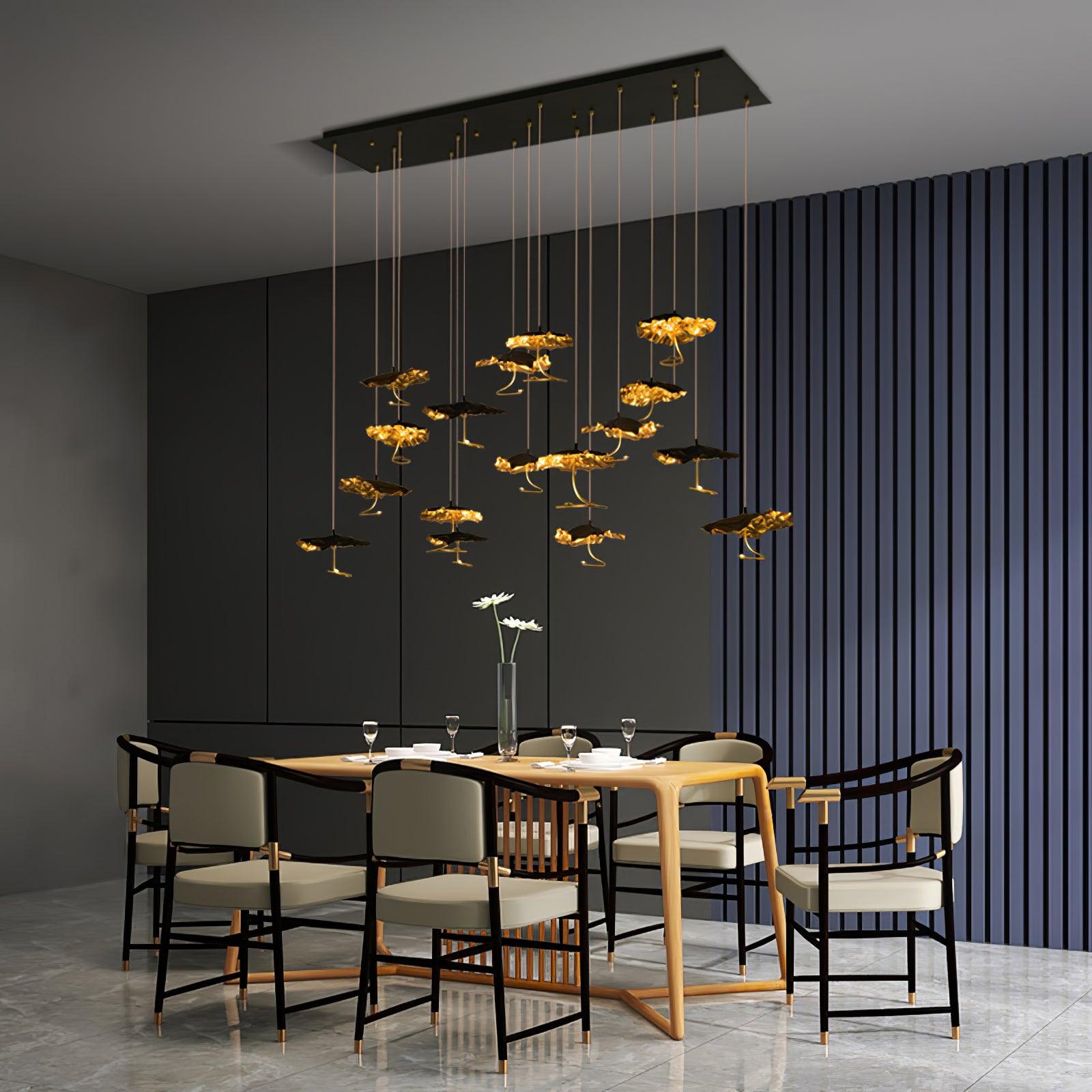 Brass Aviary Constellation Chandelier - Cueteks