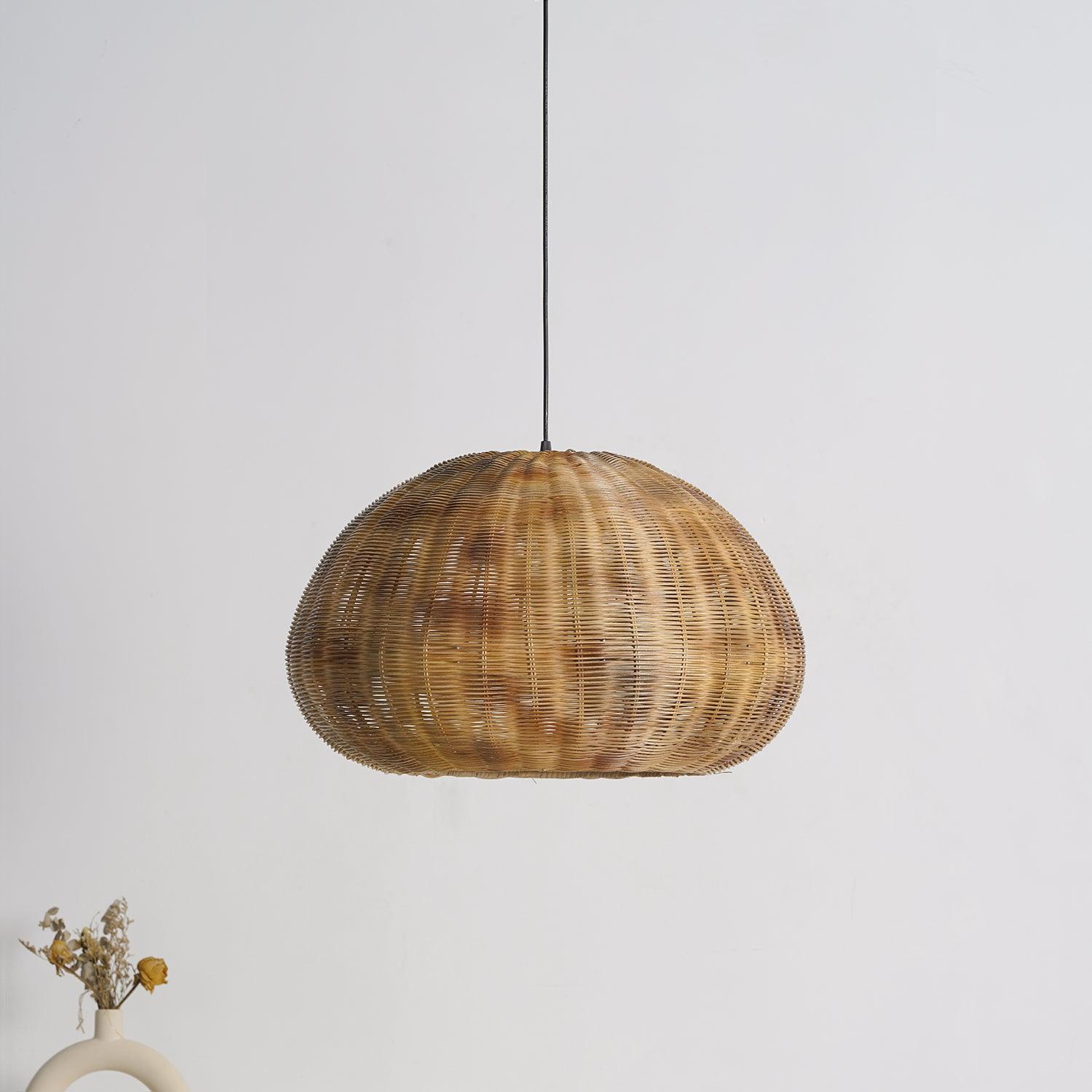 Bamboo Camden Pendant Light - Cueteks
