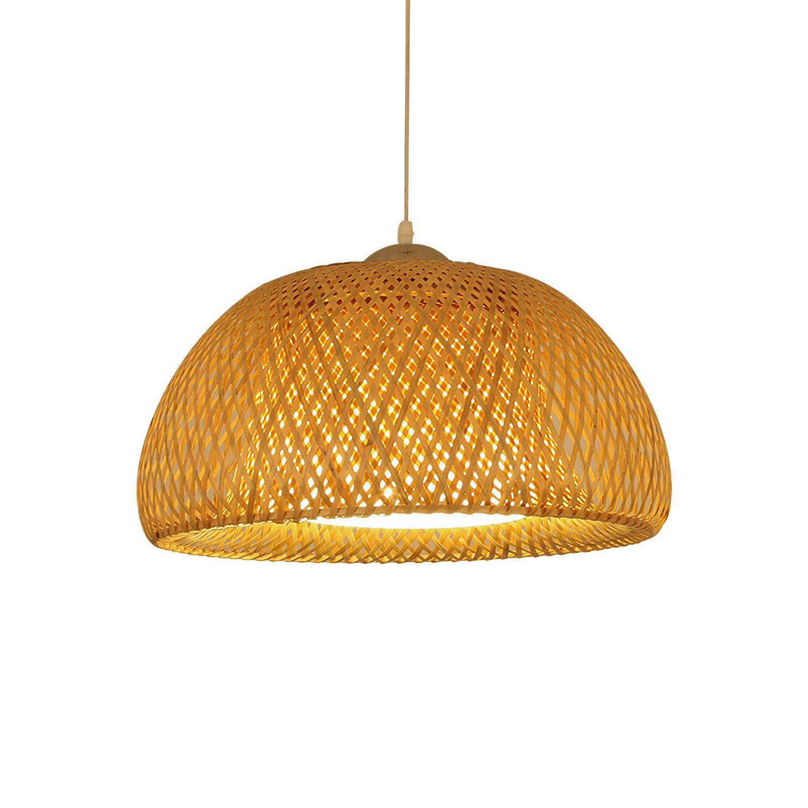 Zenith Bamboo Pendant Light - Cueteks