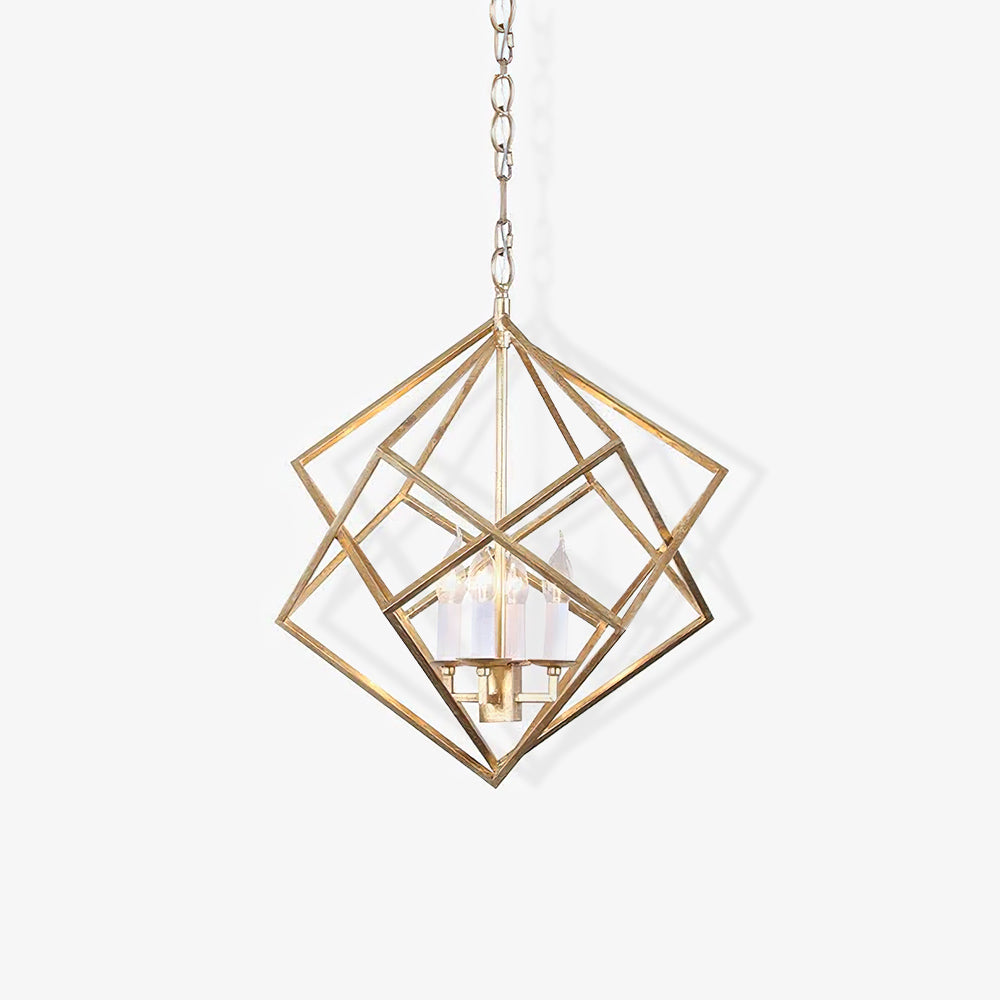 Voss Geometric Pendant Light - Cueteks