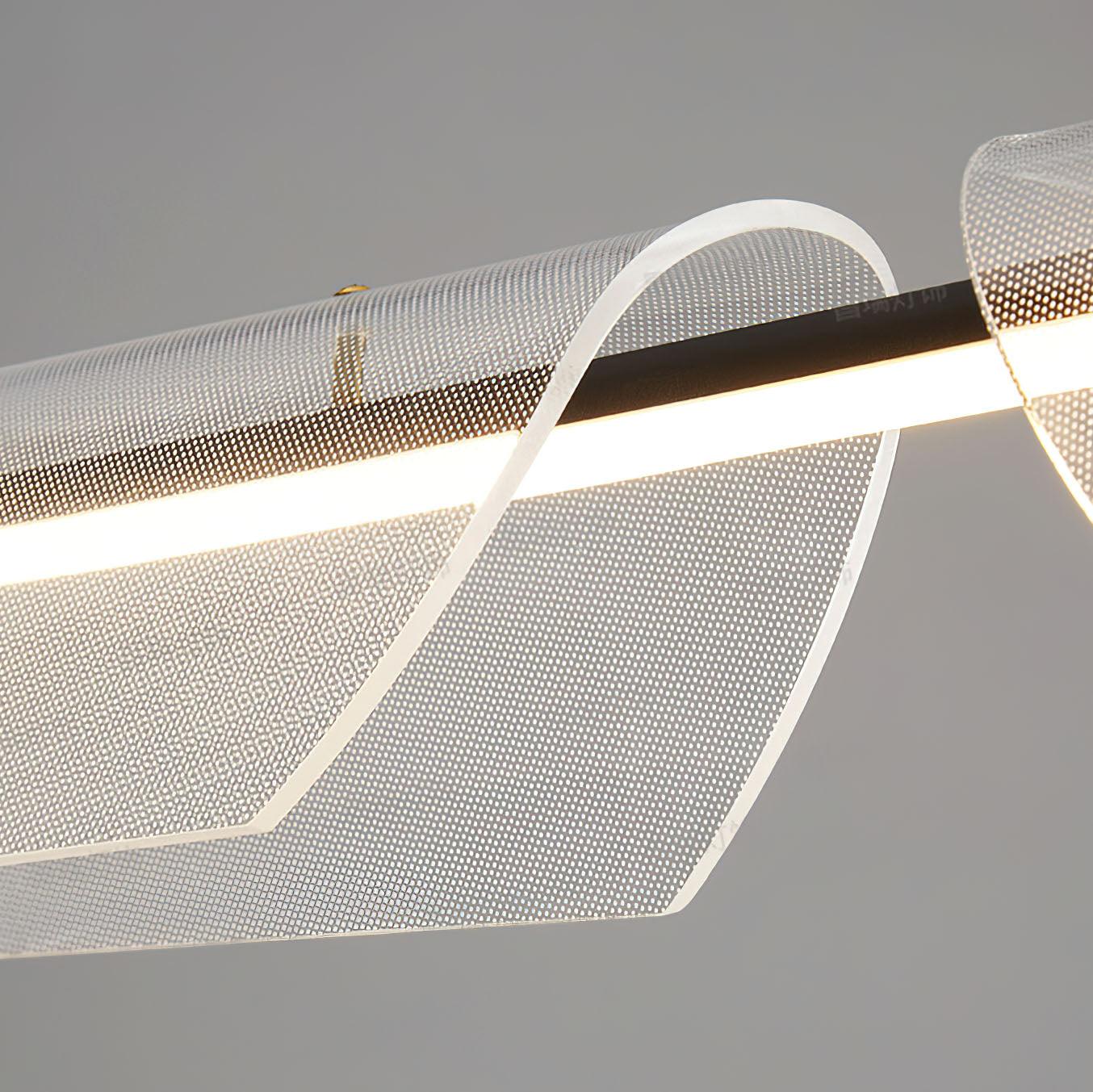 One Word Acrylic Pendant Light - Cueteks