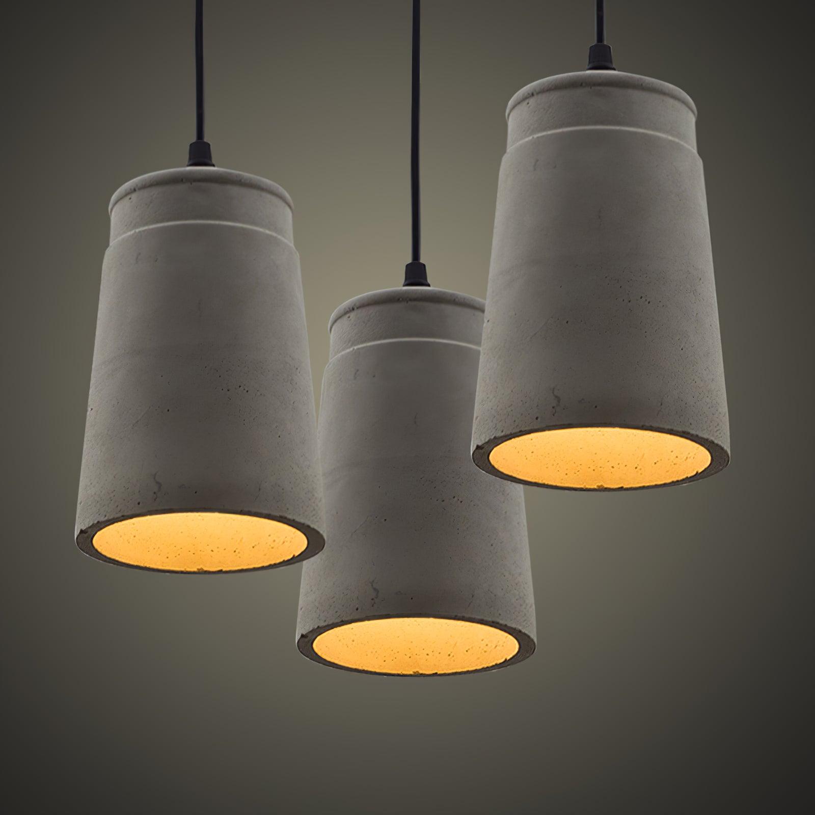 Georgia Cement Pendant Light - Cueteks
