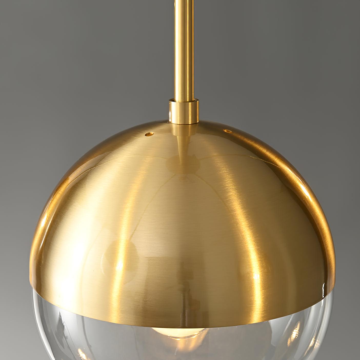 Brass Globulars Ceiling Lamp - Cueteks