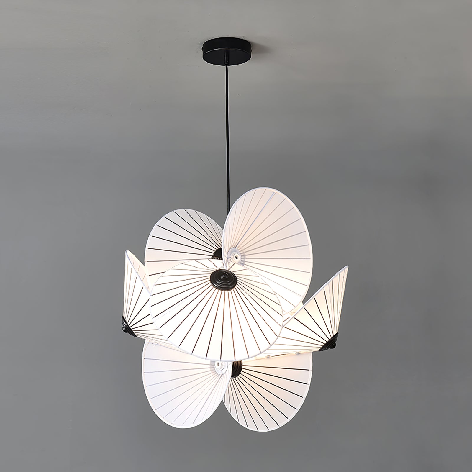 Cory Scalloped Pendant Light - Cueteks
