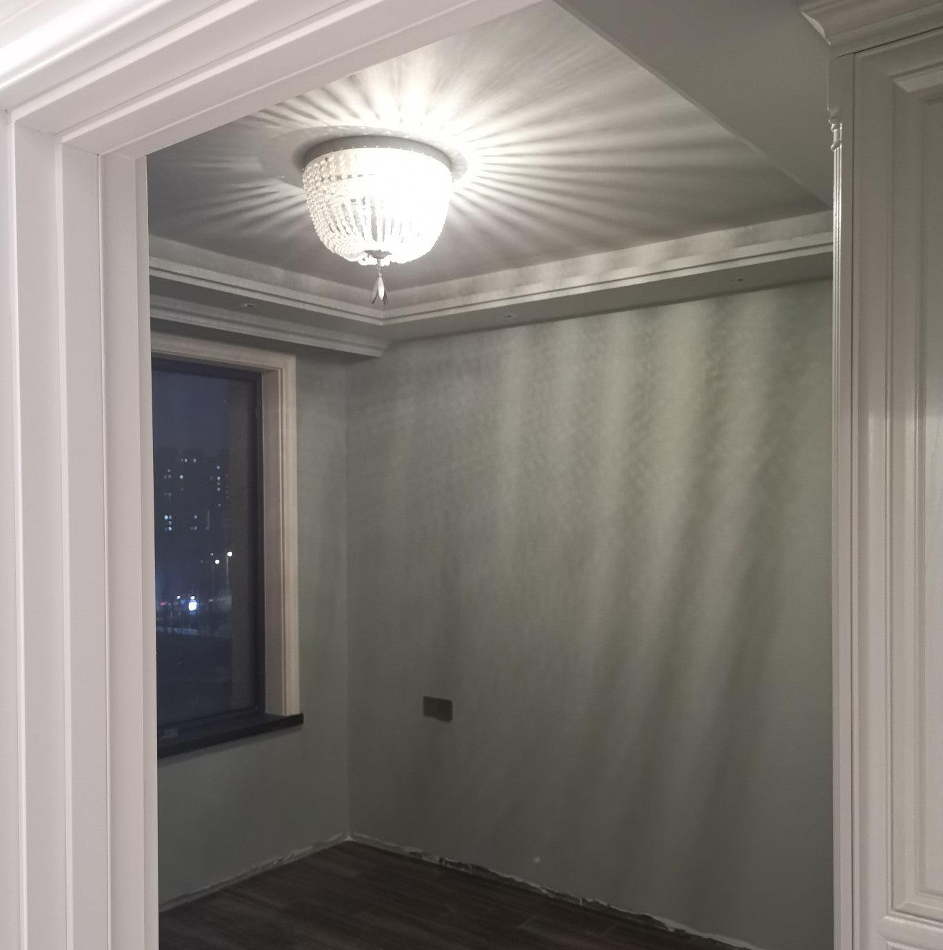 Dauphine Crystal Ceiling Light - Cueteks