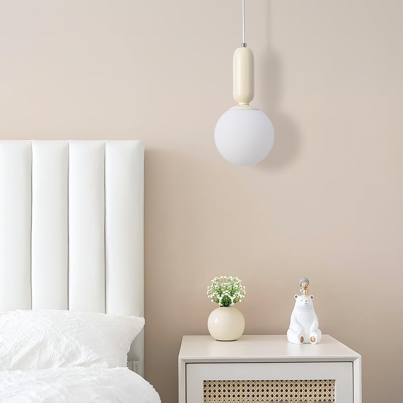 Glass Globe Ball Pendant Light - Cueteks