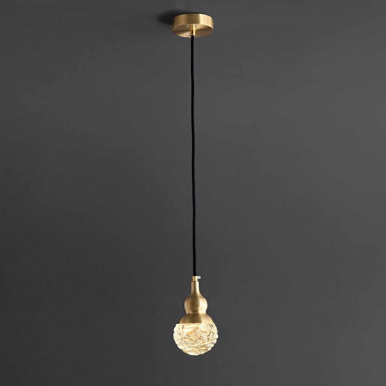 Bella Brass Pendant Light - Cueteks