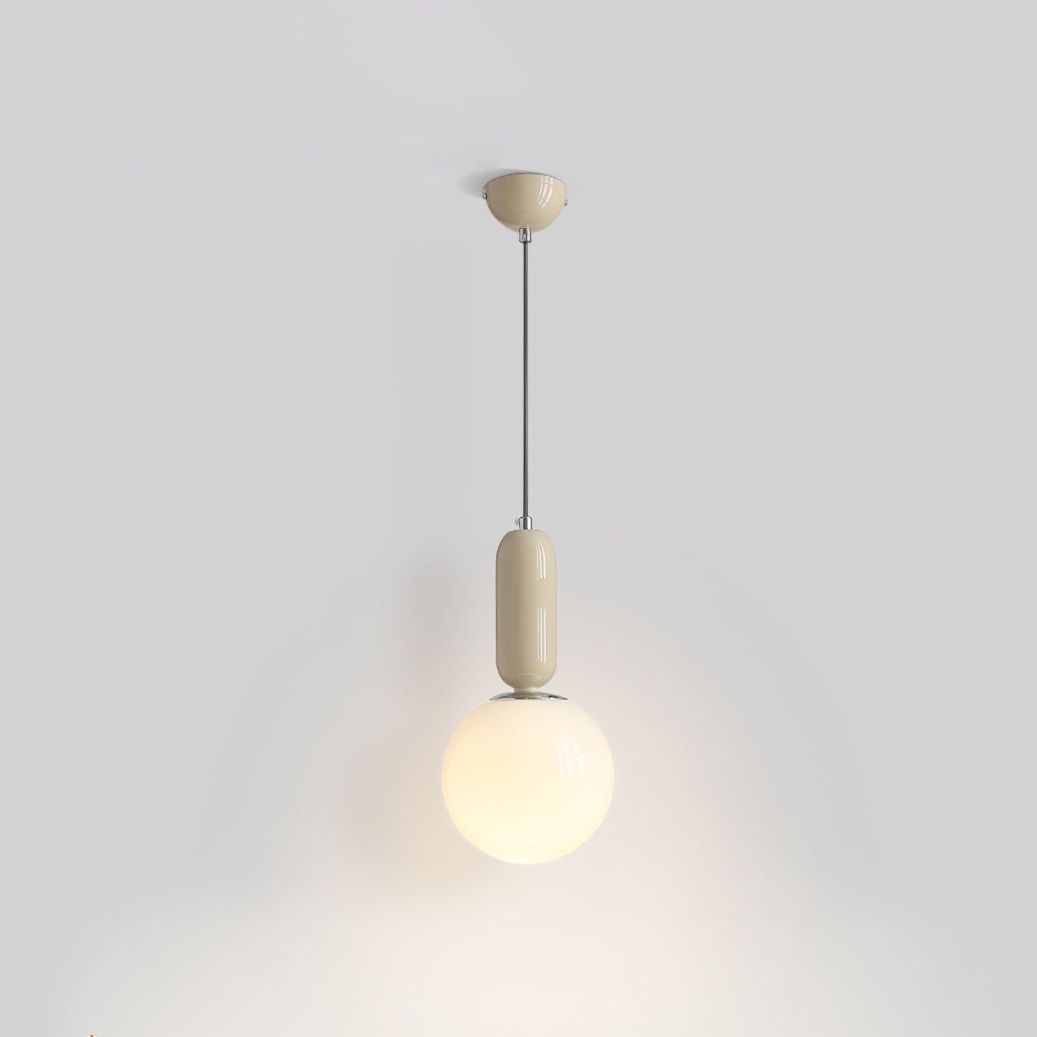 Glass Globe Ball Pendant Light - Cueteks