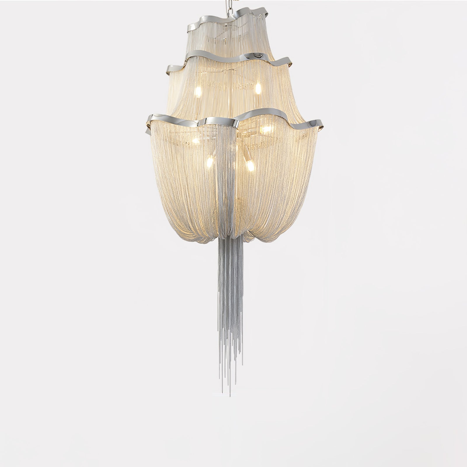 Chains Shimmering Chandelier - Cueteks