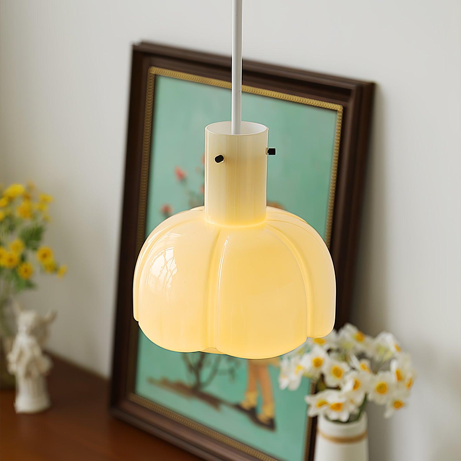 Lumina Petal Glass Pendant Light - Cueteks