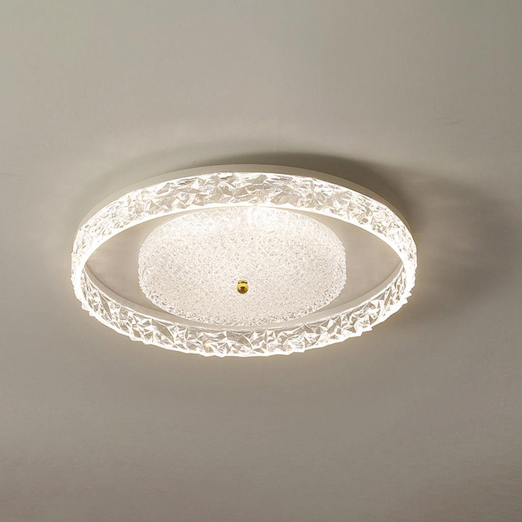 Crystal Embedded Ceiling lamp - Cueteks