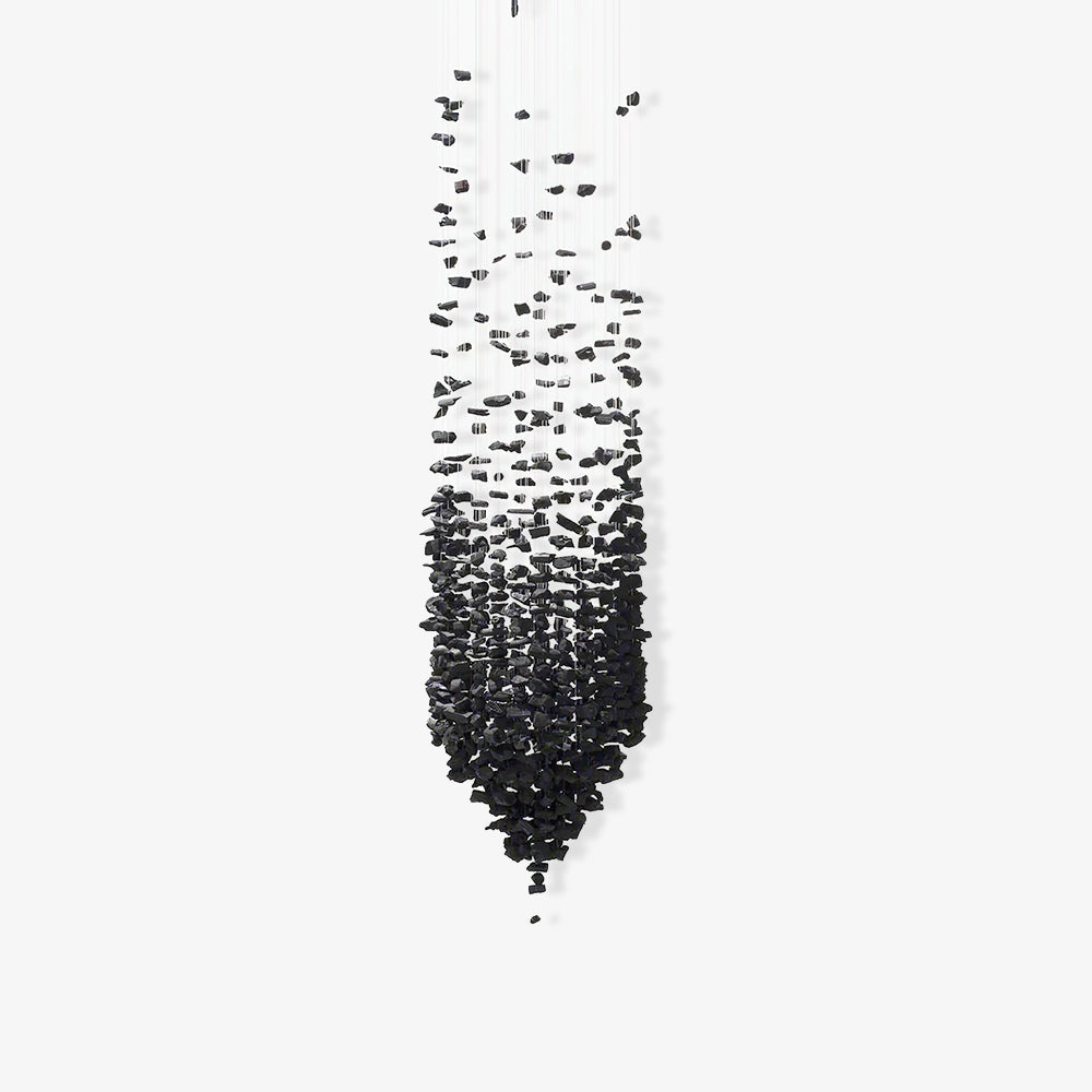 Charcoal Chandeliers - Cueteks