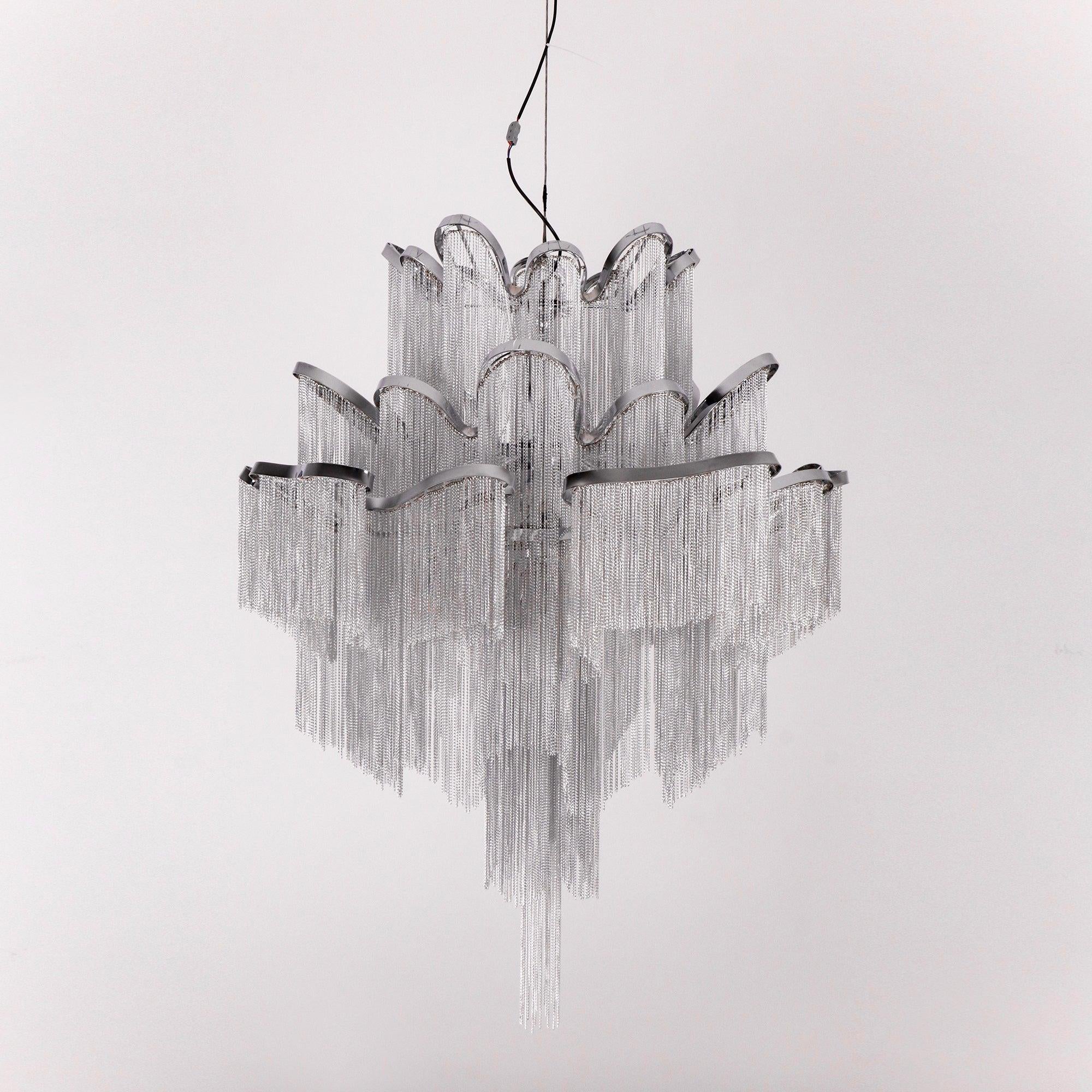 Stream Chain Chandelier - Cueteks