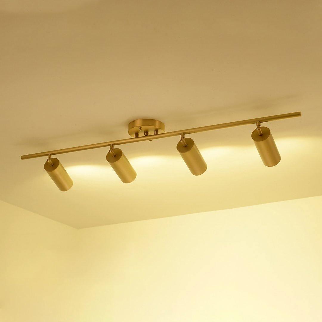 Cylinder Brass Series Ceiling Lamp - Cueteks