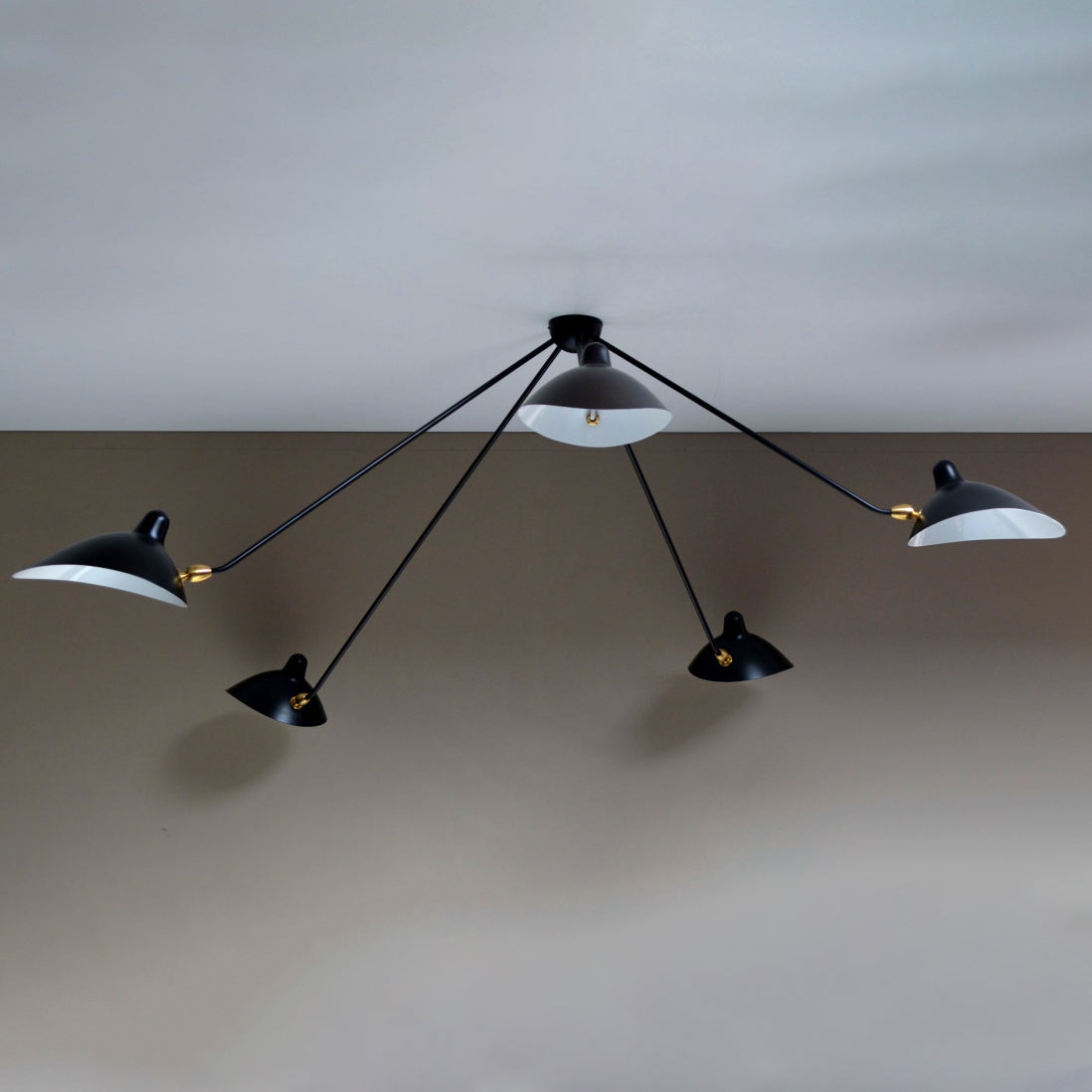 Serge Mouille Ceiling Lamp B - Cueteks