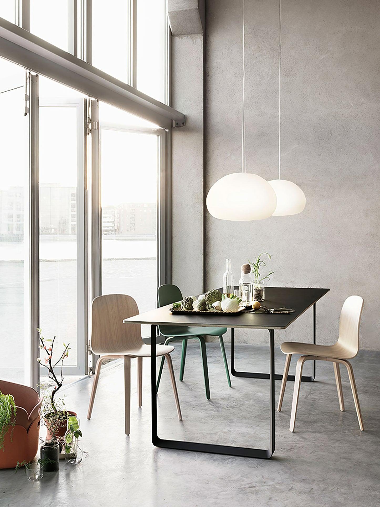 Steamed Bun Pendant Light - Cueteks