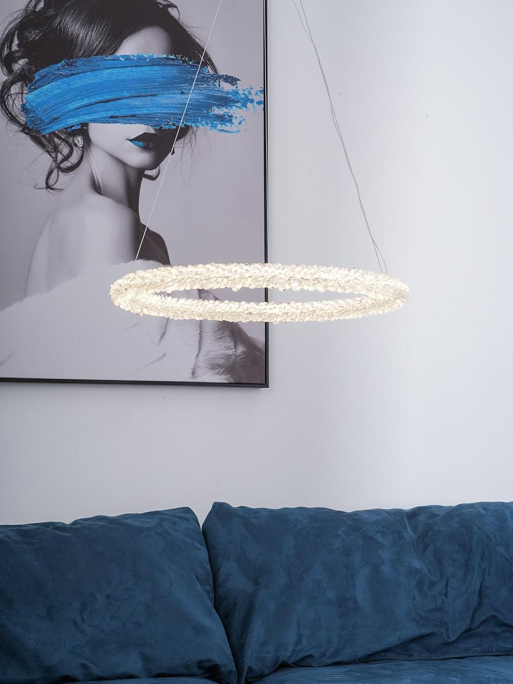 Ring Crystal Chandeliers - Cueteks
