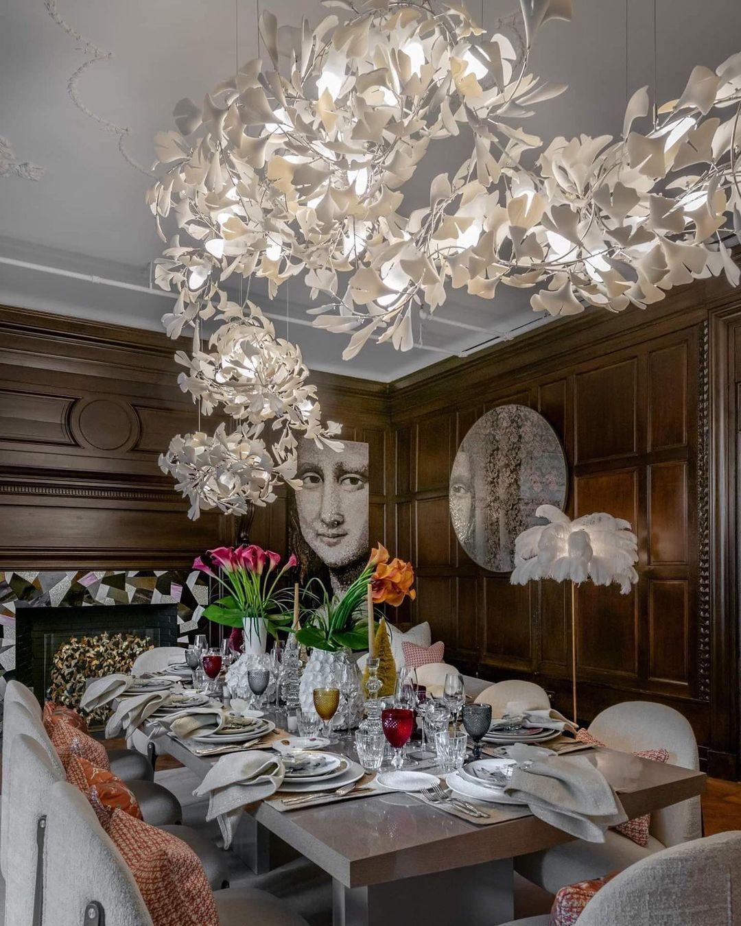 Gingko Chandelier C - Cueteks