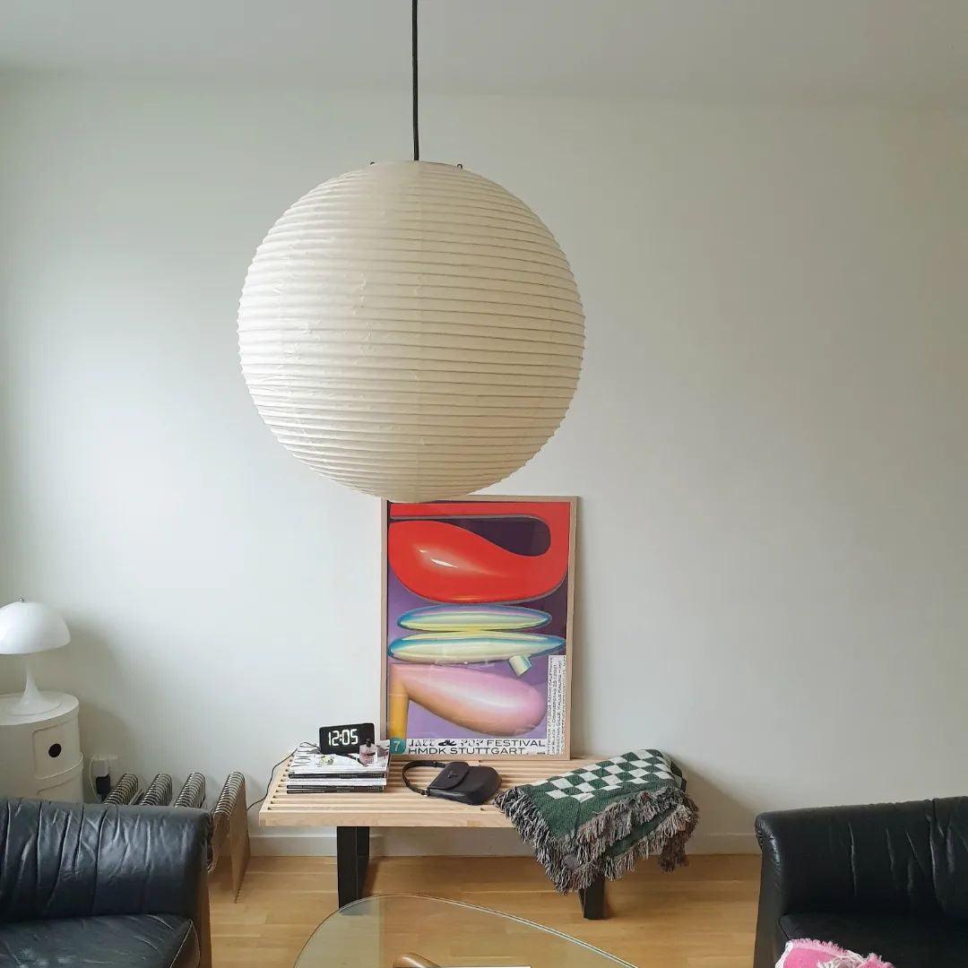 Washi Paper Round Series Pendant Lamp - Cueteks