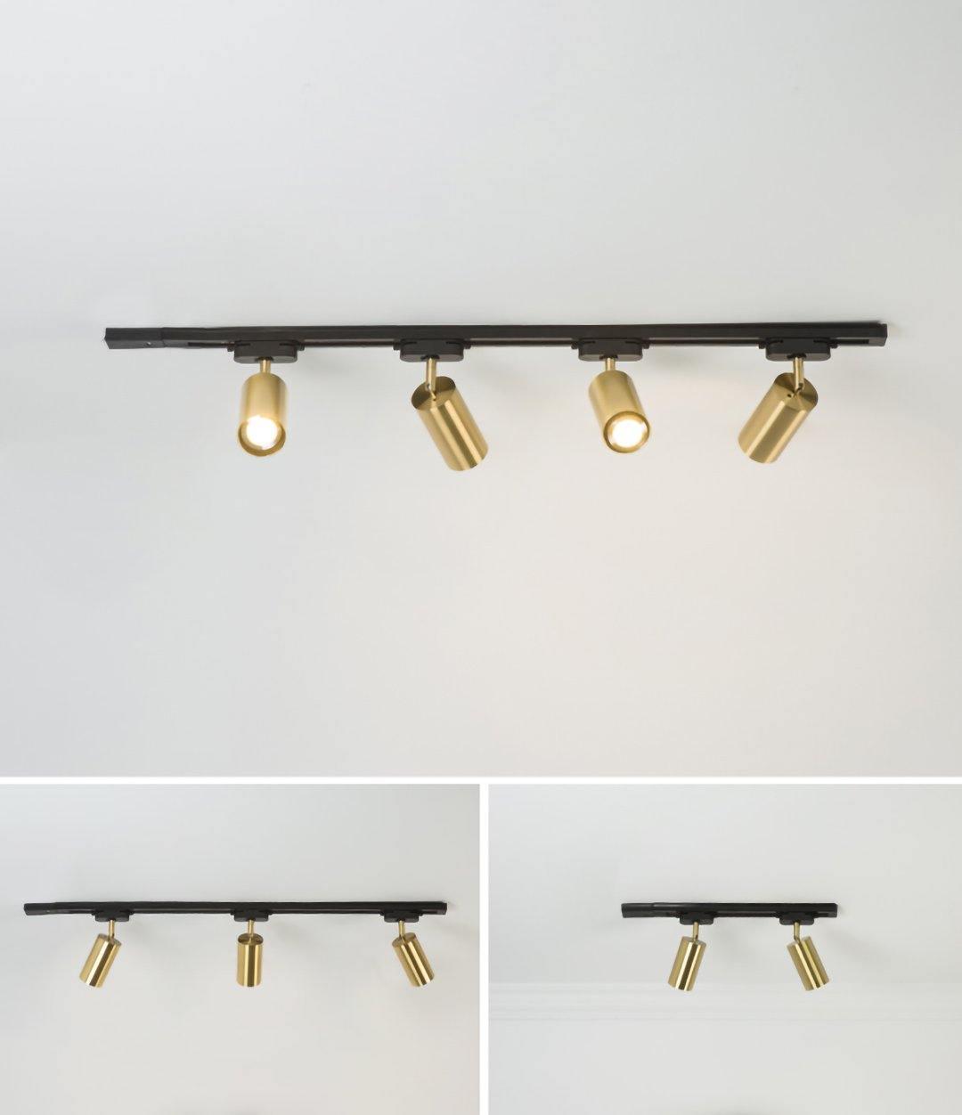 Cylinder Brass Series Ceiling Lamp - Cueteks