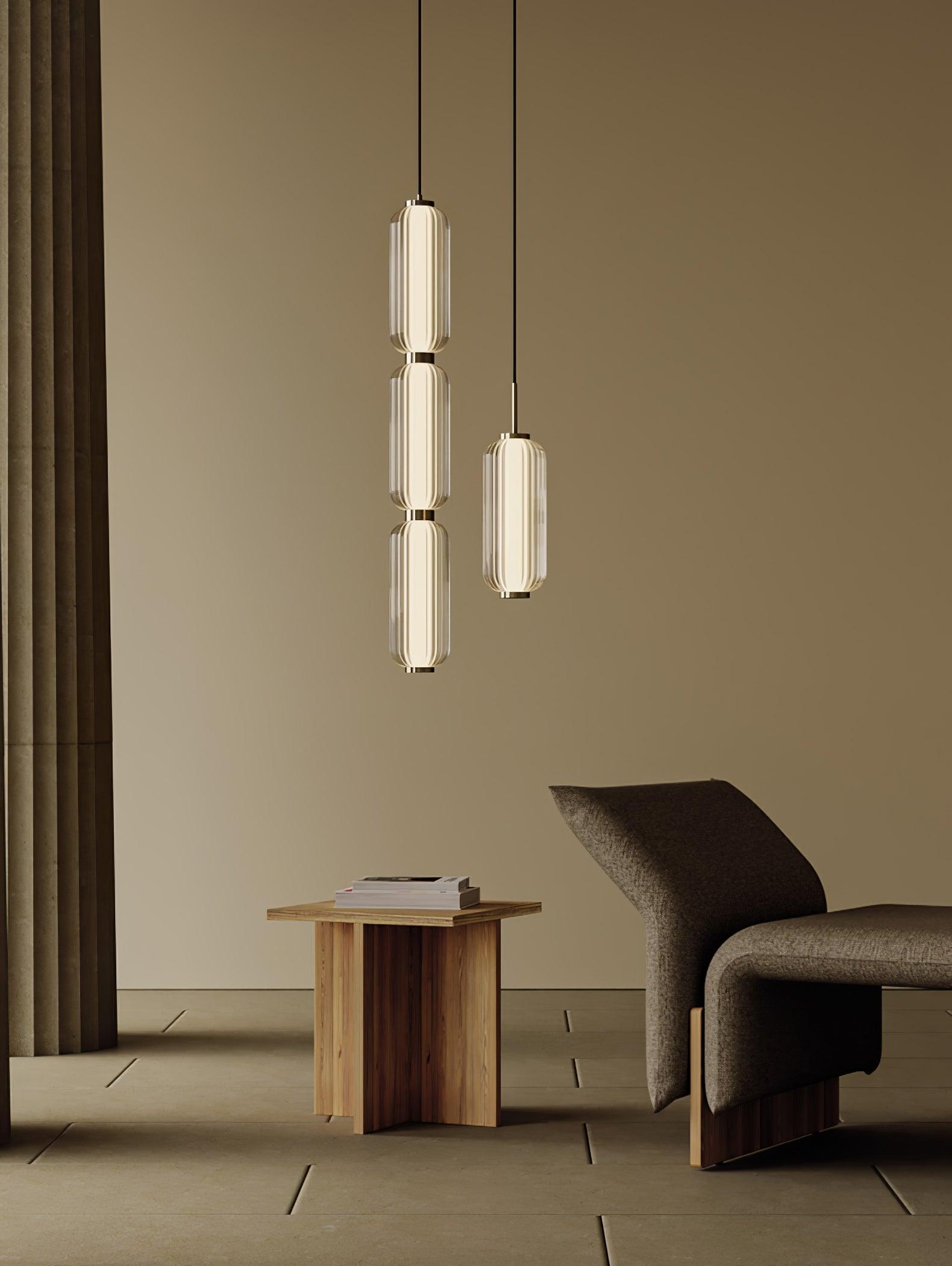 Elma Linear Pendant Lamp - Cueteks