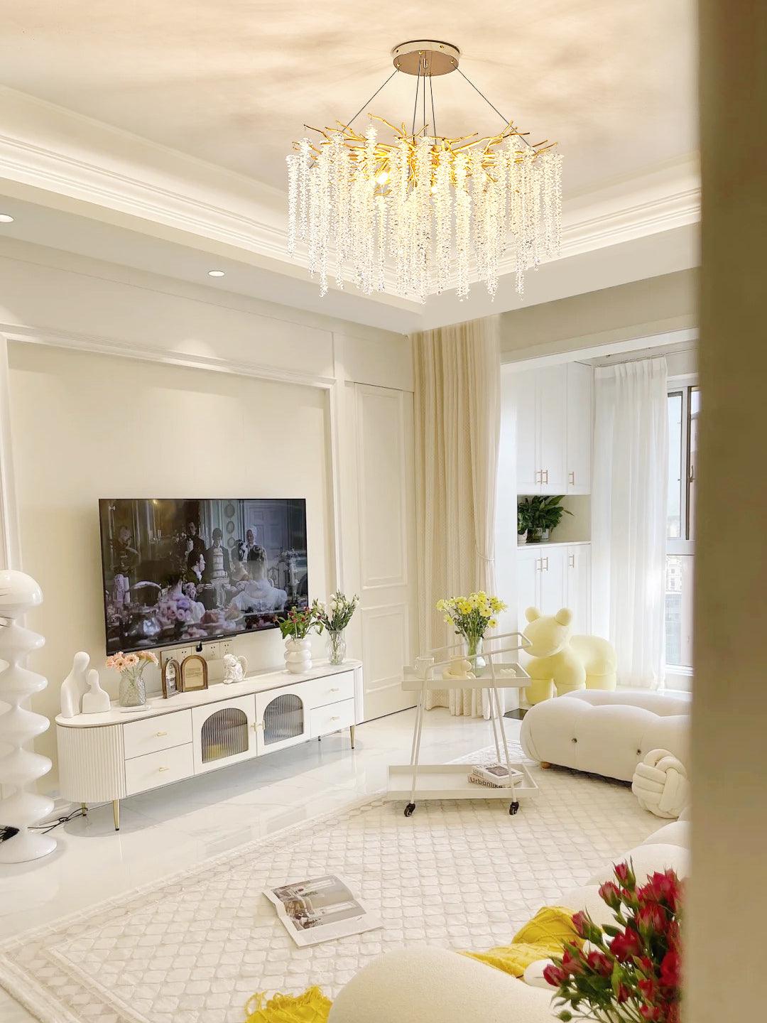 Albero Crystal Chandelier - Cueteks