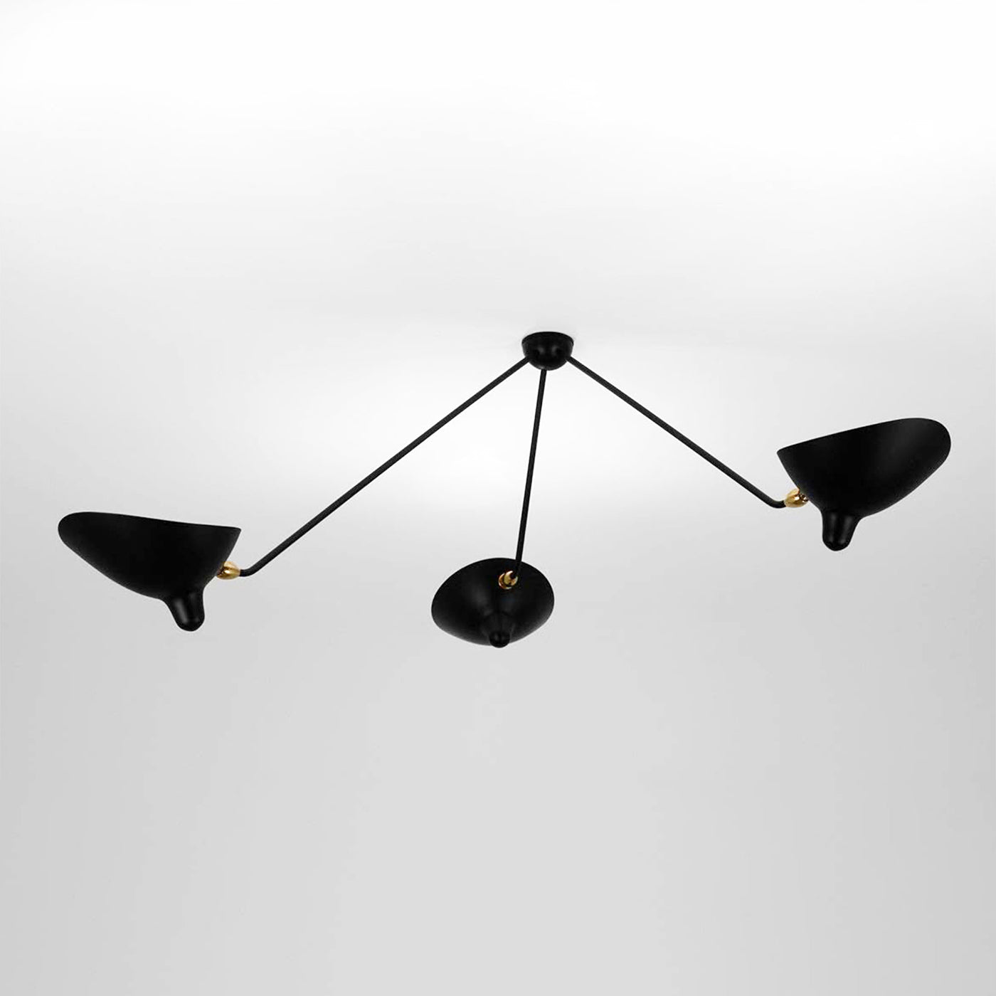 Serge Mouille Ceiling Lamp B - Cueteks