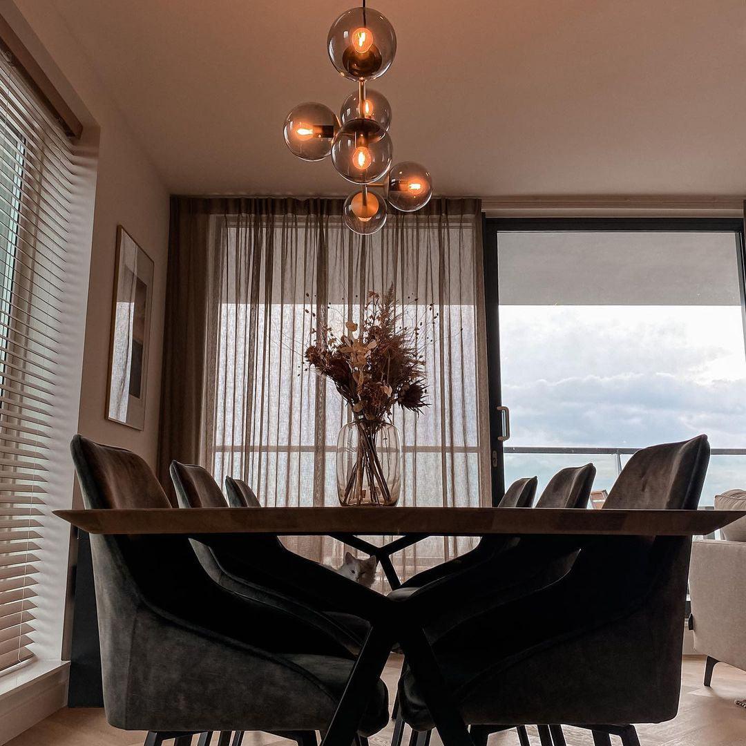 Orb Chandelier - Cueteks