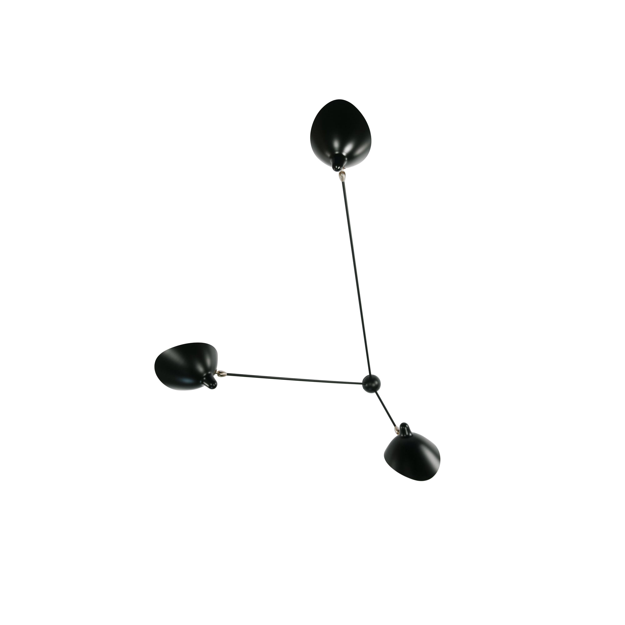 Serge Mouille Ceiling Lamp B - Cueteks
