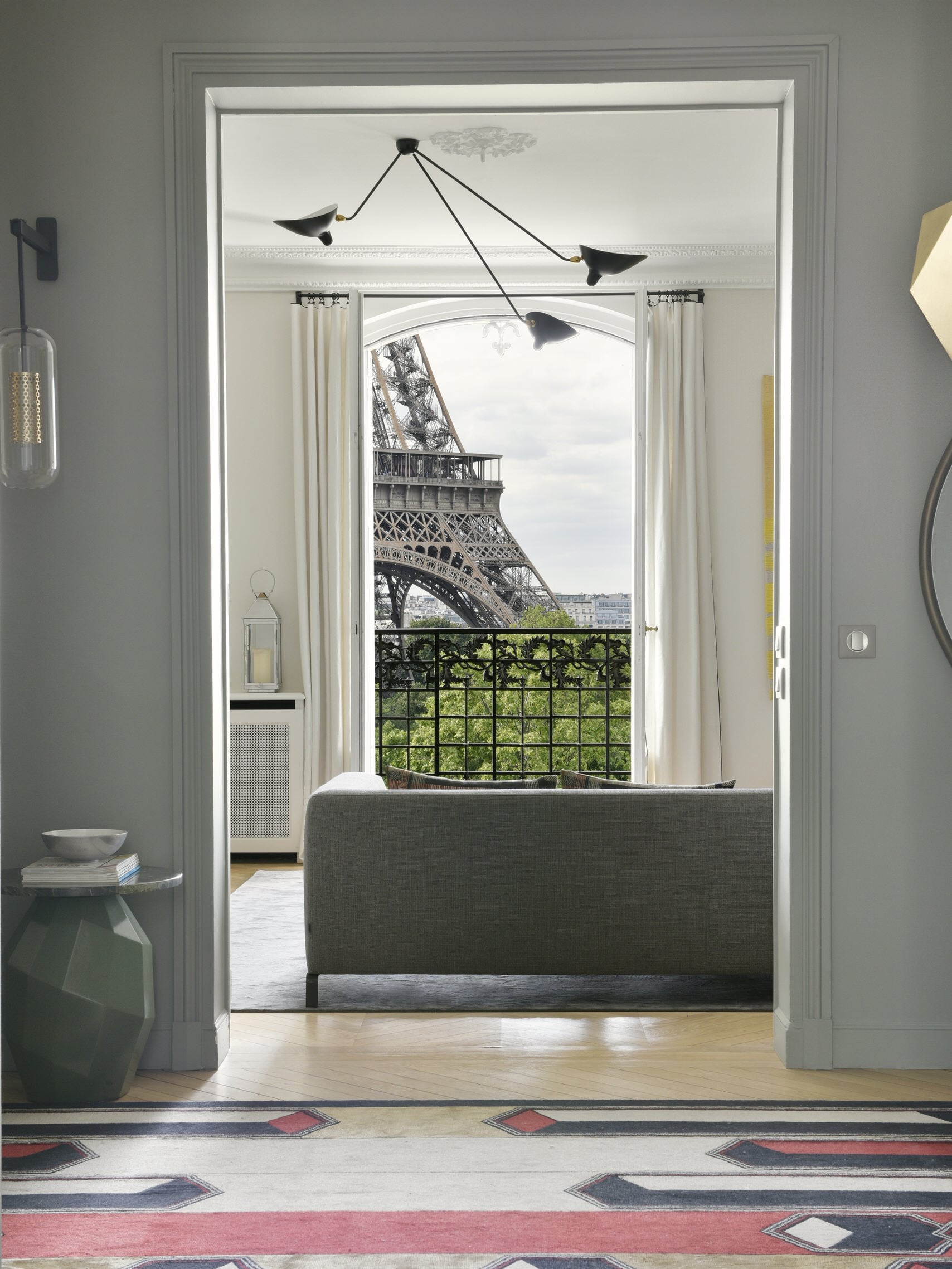 Serge Mouille Ceiling Lamp B - Cueteks