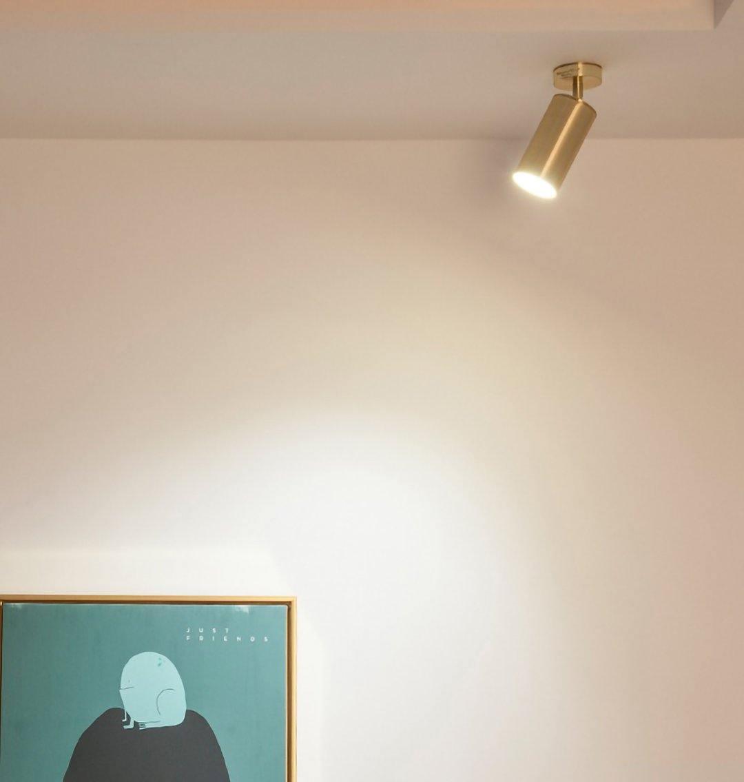 Cylinder Brass Series Ceiling Lamp - Cueteks