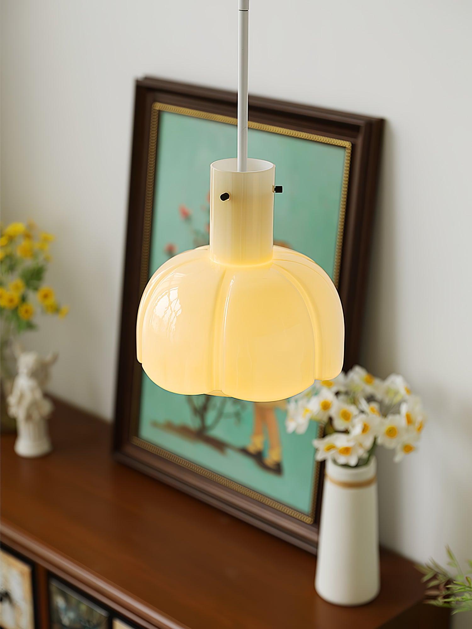 Lumina Petal Glass Pendant Light - Cueteks