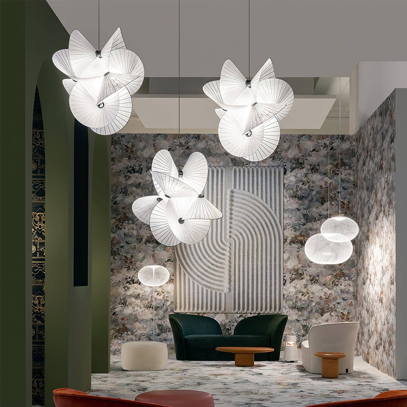 Cory Scalloped Pendant Light - Cueteks