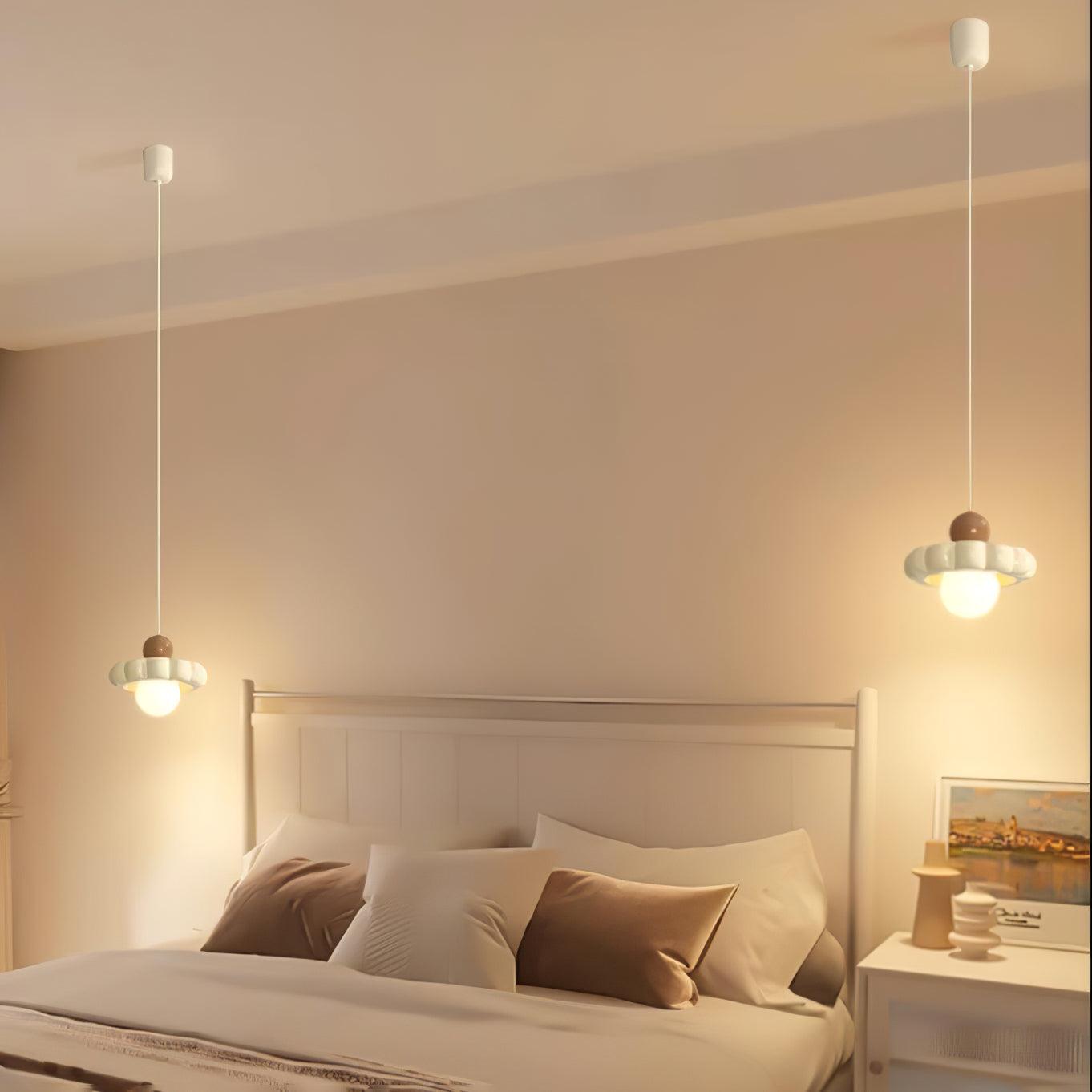 Cream Cloud Pendant Lamp - Cueteks