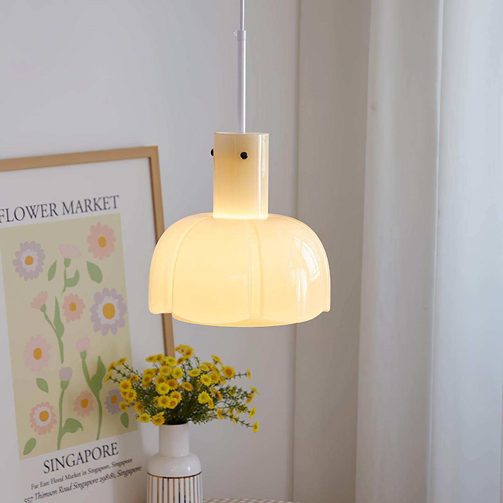 Lumina Petal Glass Pendant Light - Cueteks