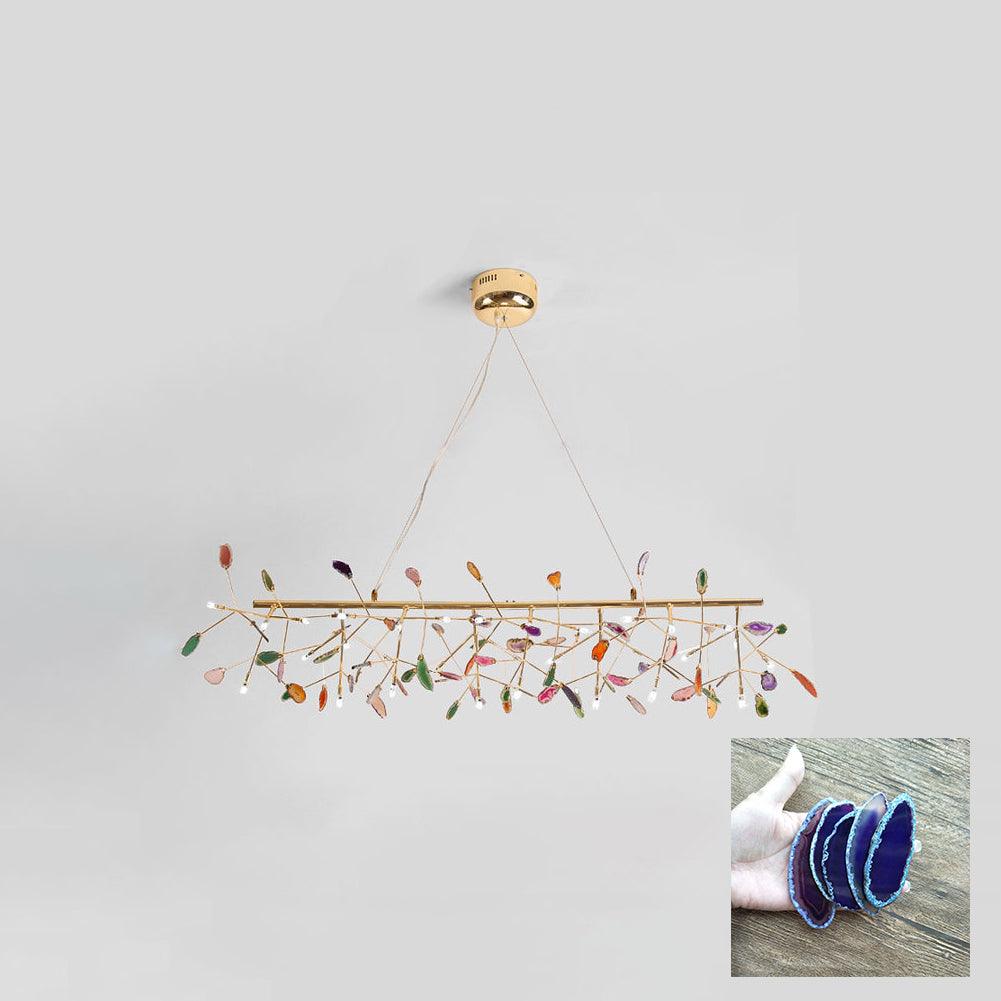 Agate Flake Chandelier - Cueteks