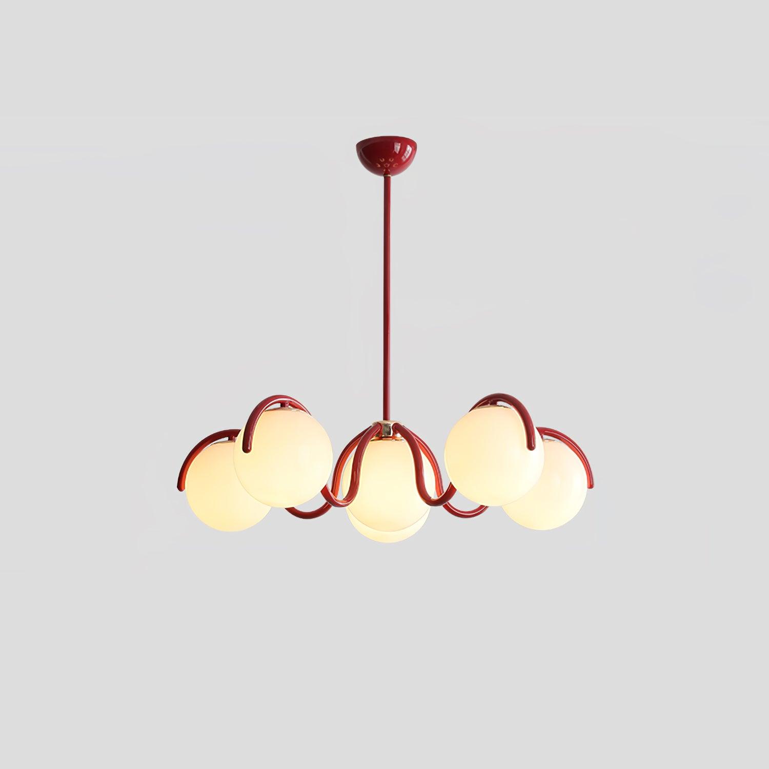 Reedway Curve Linear Chandelier - Cueteks