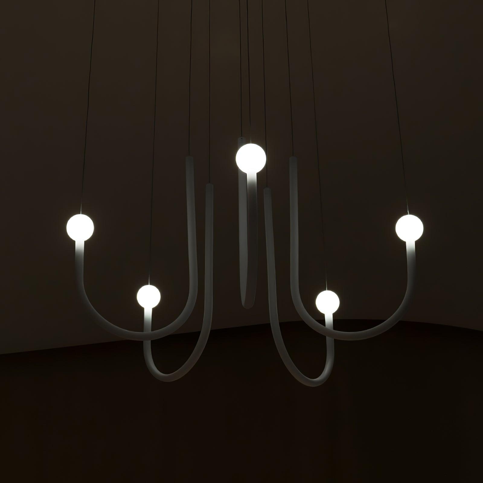 Chord Point Pendant Light - Cueteks