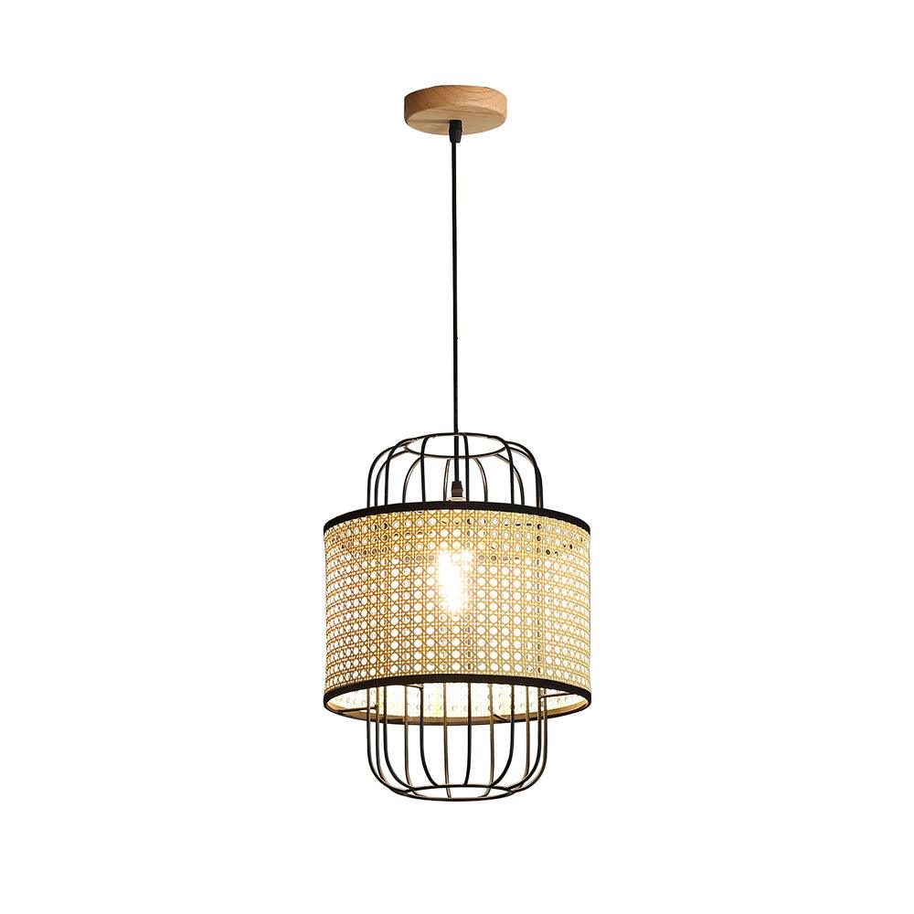 Rattan Aru Pendant Lamp - Cueteks