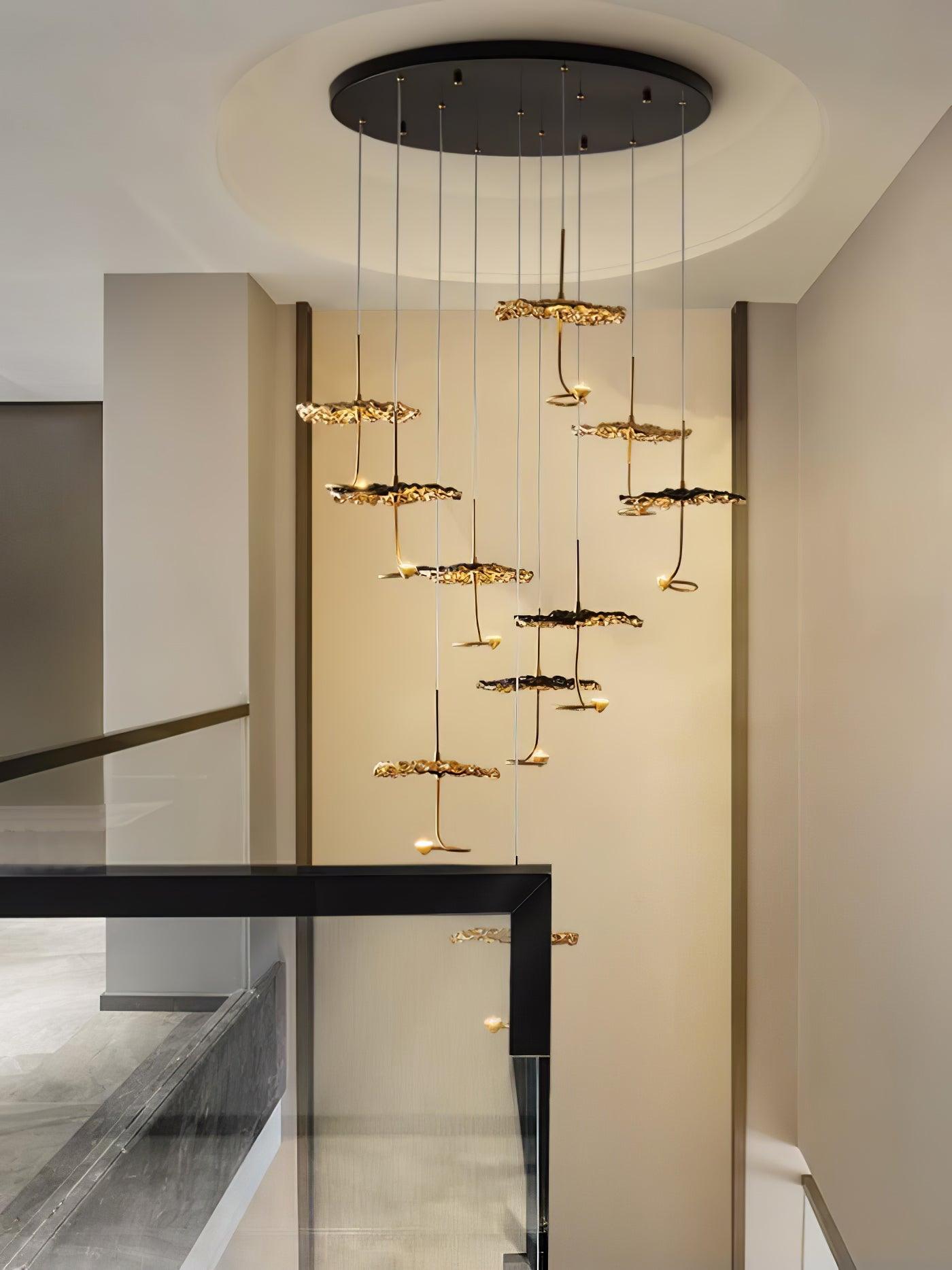 Brass Aviary Constellation Chandelier - Cueteks