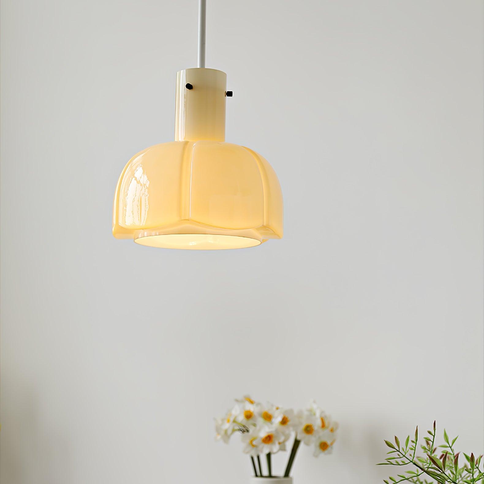 Lumina Petal Glass Pendant Light - Cueteks