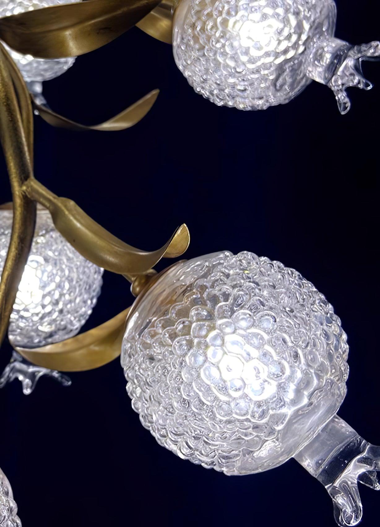 Pomegranate Brass Ceiling Lamp - Cueteks