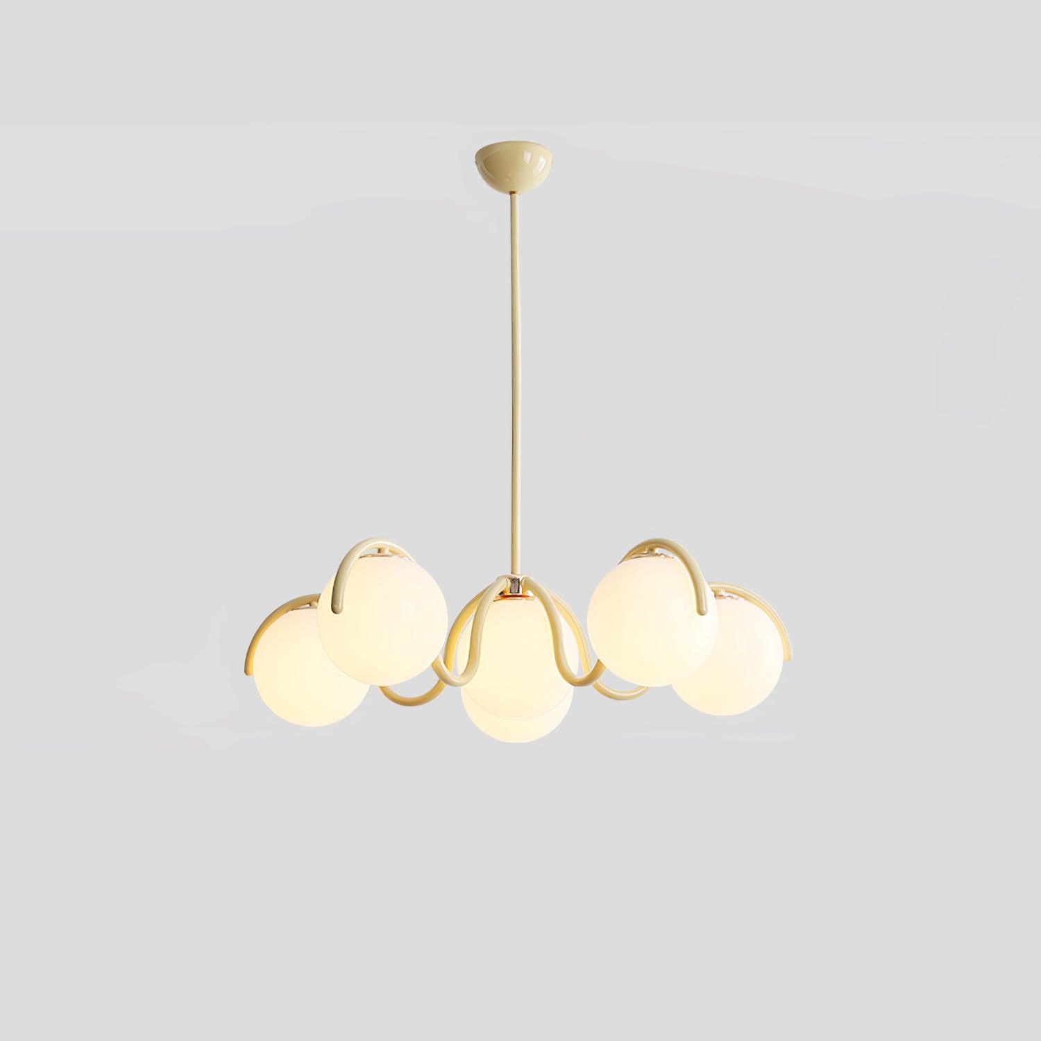 Reedway Curve Linear Chandelier - Cueteks